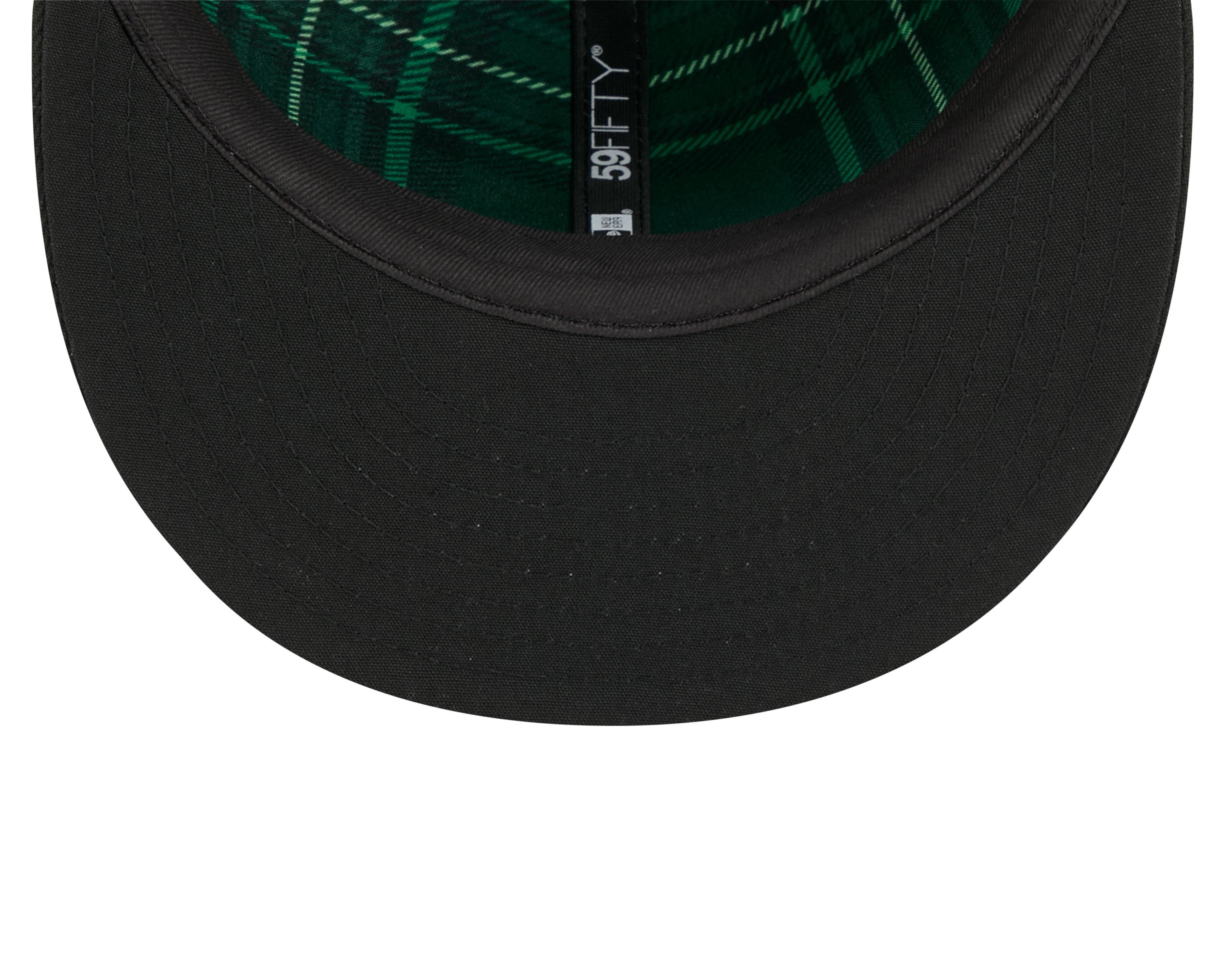 New Era Tampa Bay Rays 59FIFTY St. Paddy's Fitted Hat - Black/Green - BLACK/GREEN Thumbnail View 7