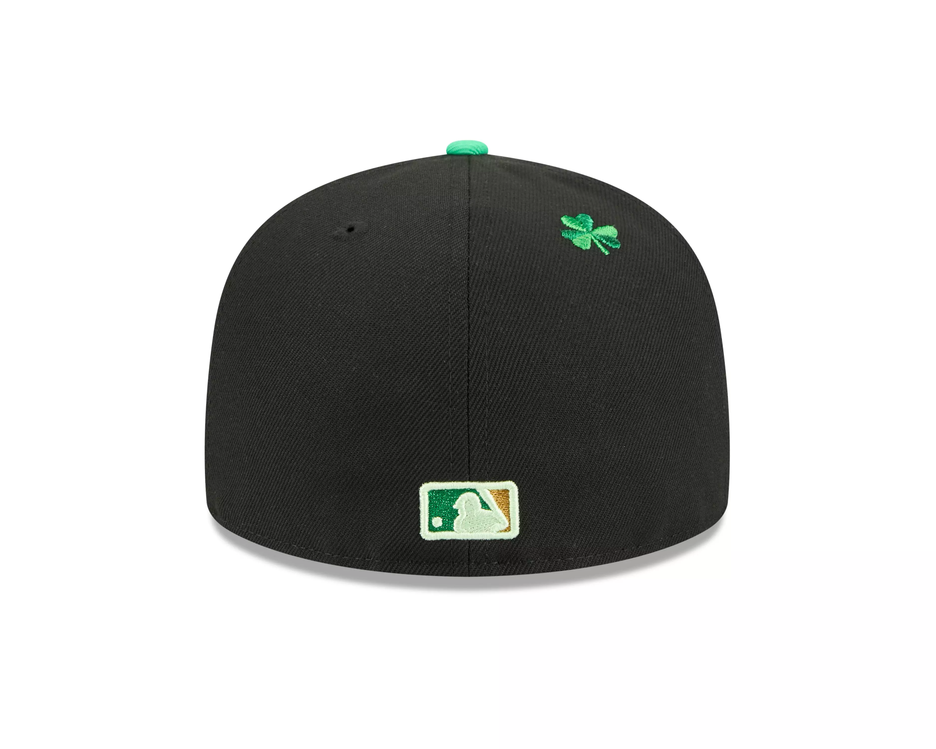 New Era Texas Rangers 59FIFTY St. Paddy's Fitted Hat-Black/Green - BLACK/GREEN