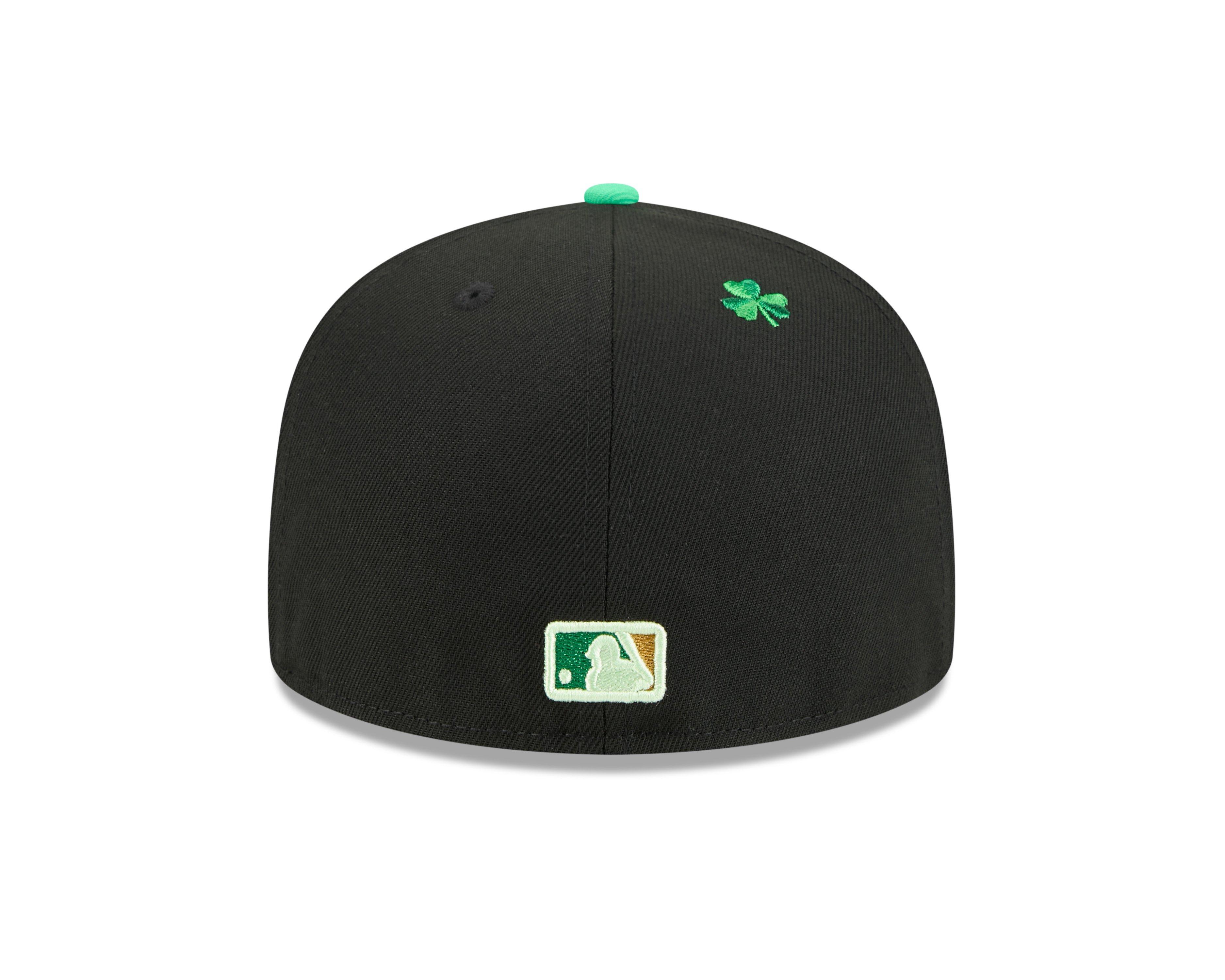 New Era Chicago White Sox 59FIFTY St. Paddy's Fitted Hat-Black/Green - BLACK/GREEN Thumbnail View 4