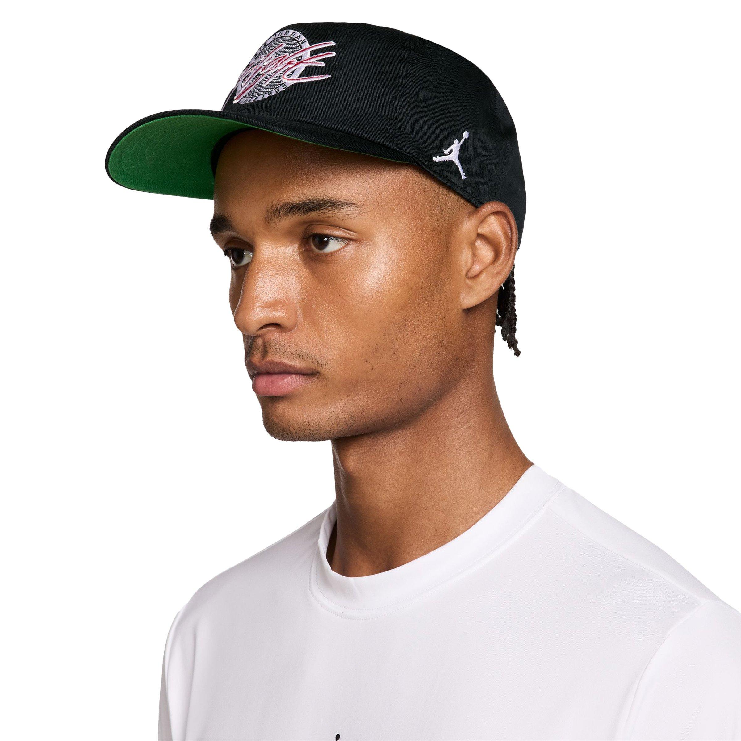 Jordan Flight 5 Panel Snapback Cap-Black - BLACK Thumbnail View 3