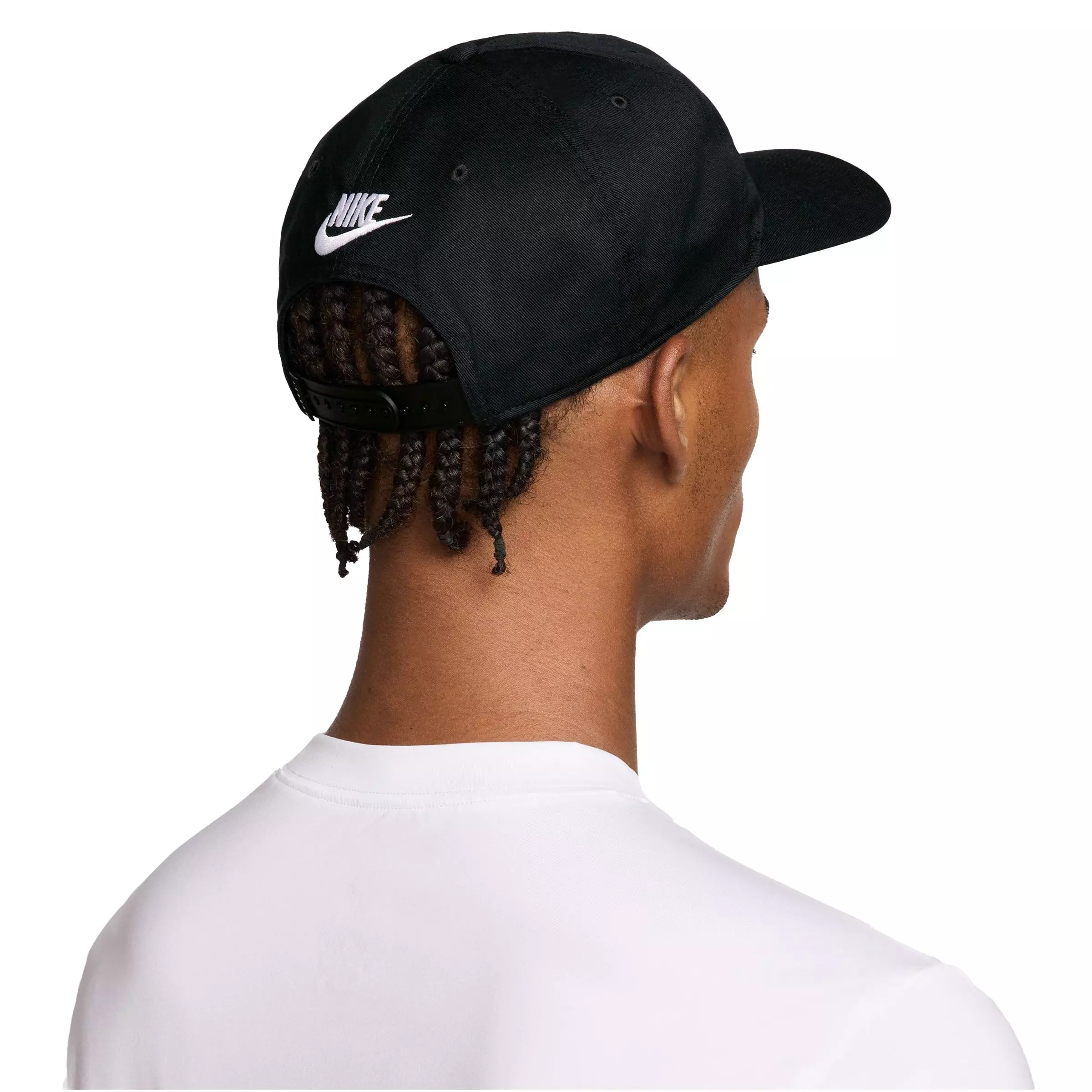 Jordan Flight 5 Panel Snapback Cap-Black - BLACK