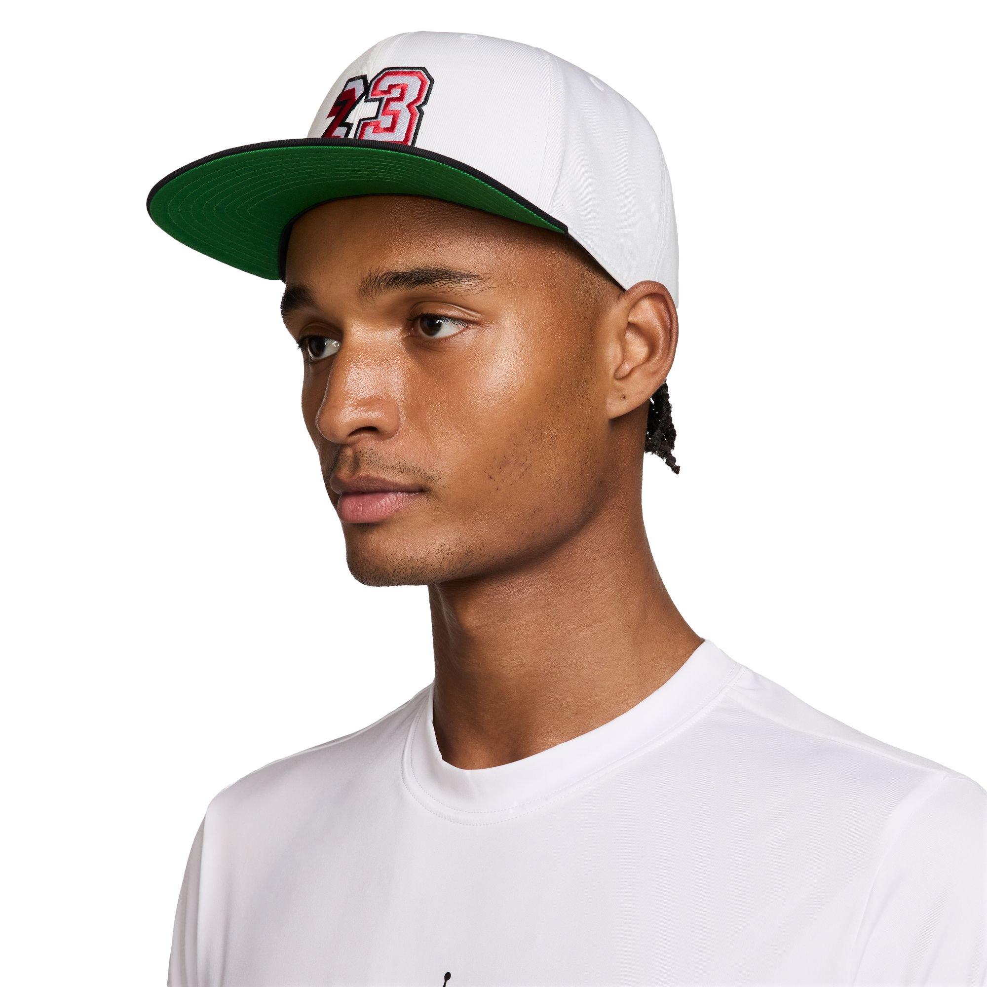 Jordan 23 Pro Cap-White/Black/Red - WHITE/BLACK Thumbnail View 5