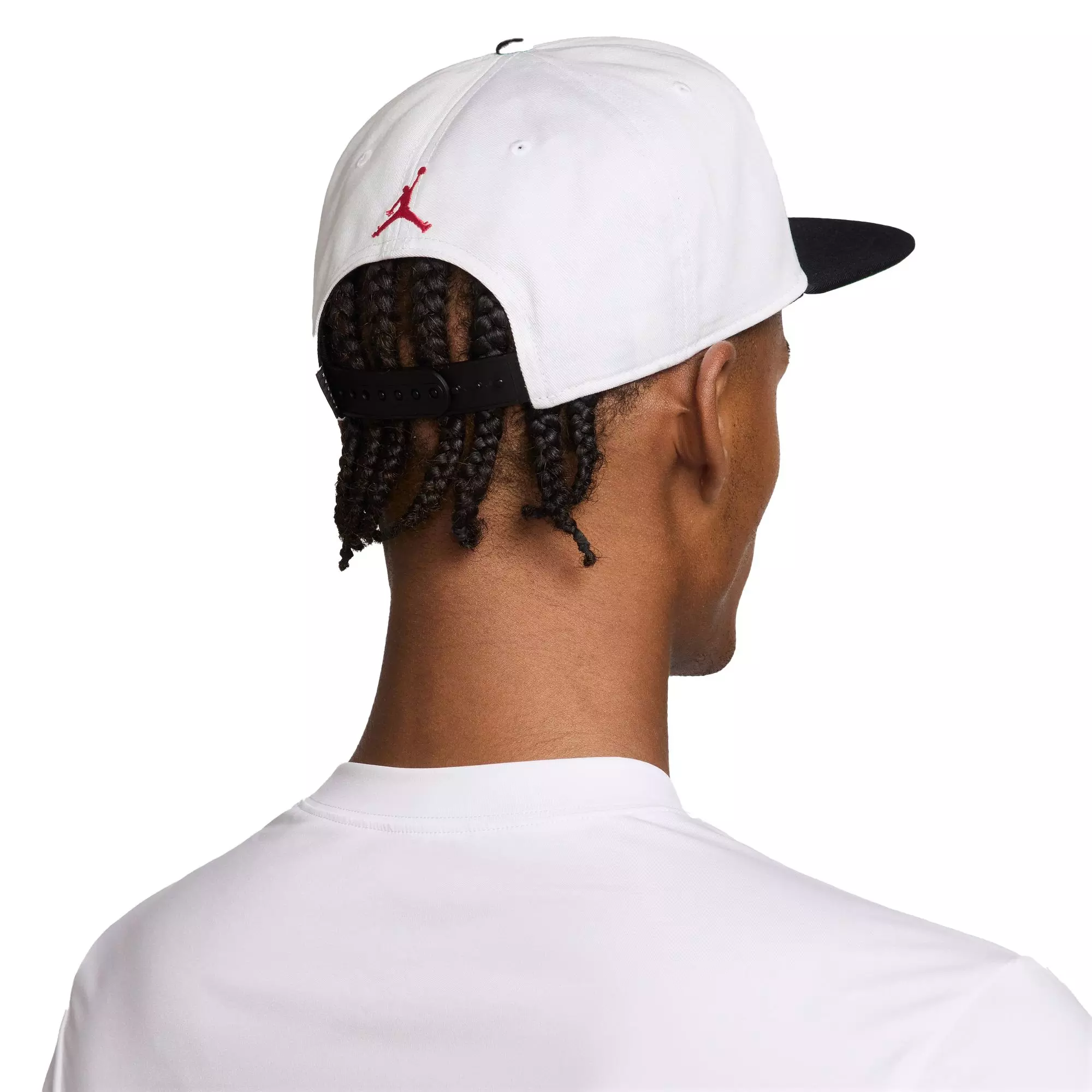 Nike Jordan 23 Pro Cap-White/Black/Red - WHITE/BLACK