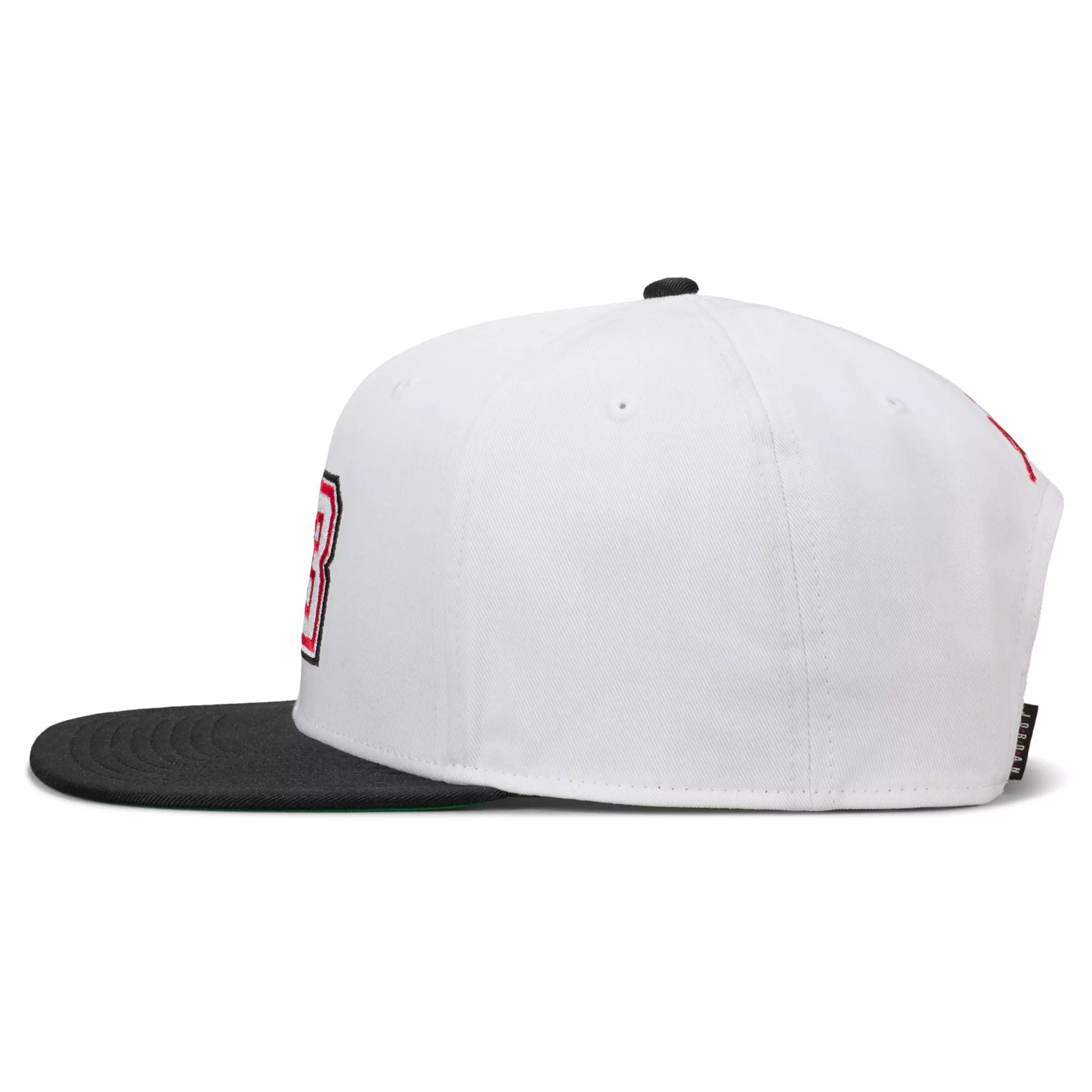 Jordan 23 Pro Cap-White/Black/Red - WHITE/BLACK