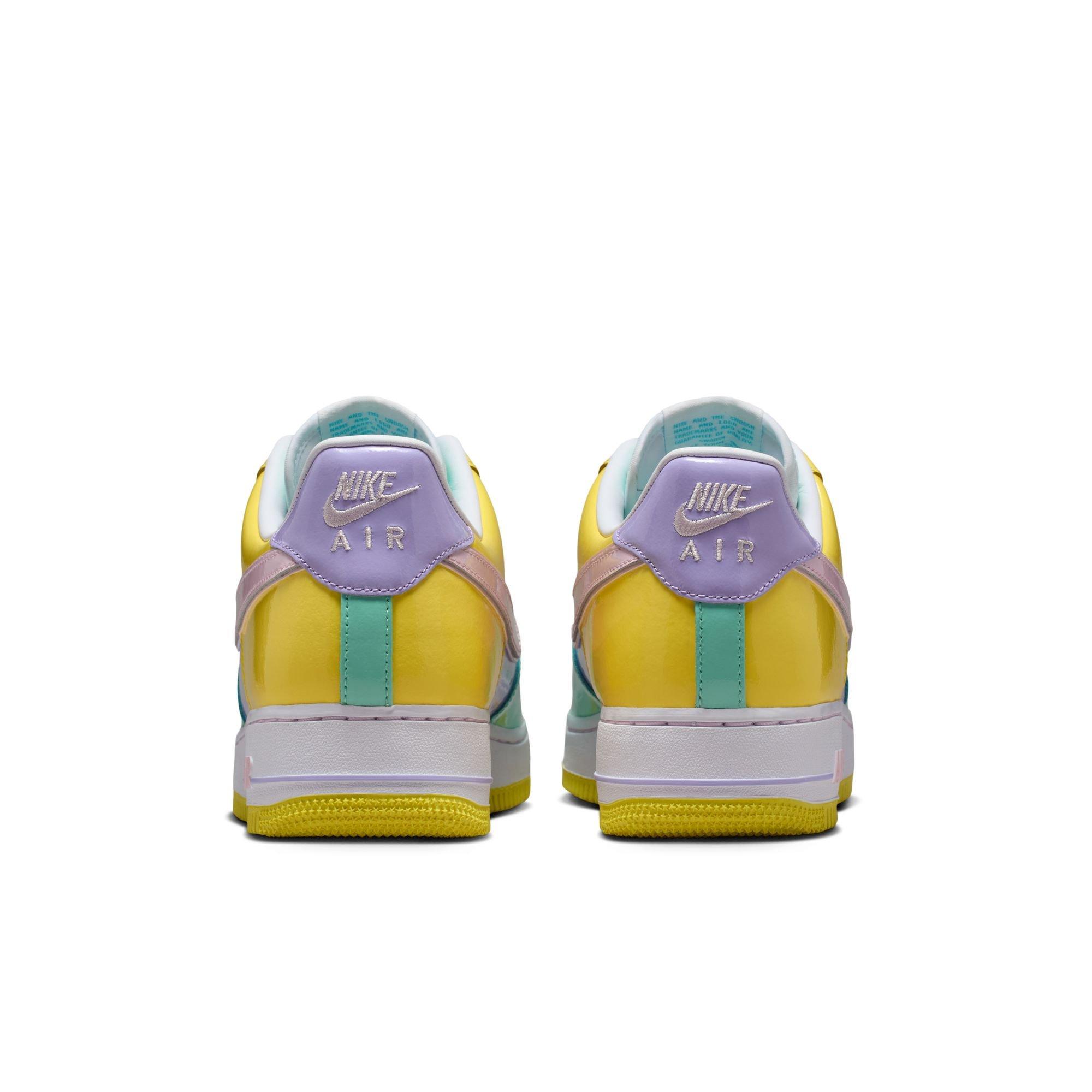 Nike Air Force 1 "Easter" Men's Shoe - MINT/YELLOW/PINK Thumbnail View 10