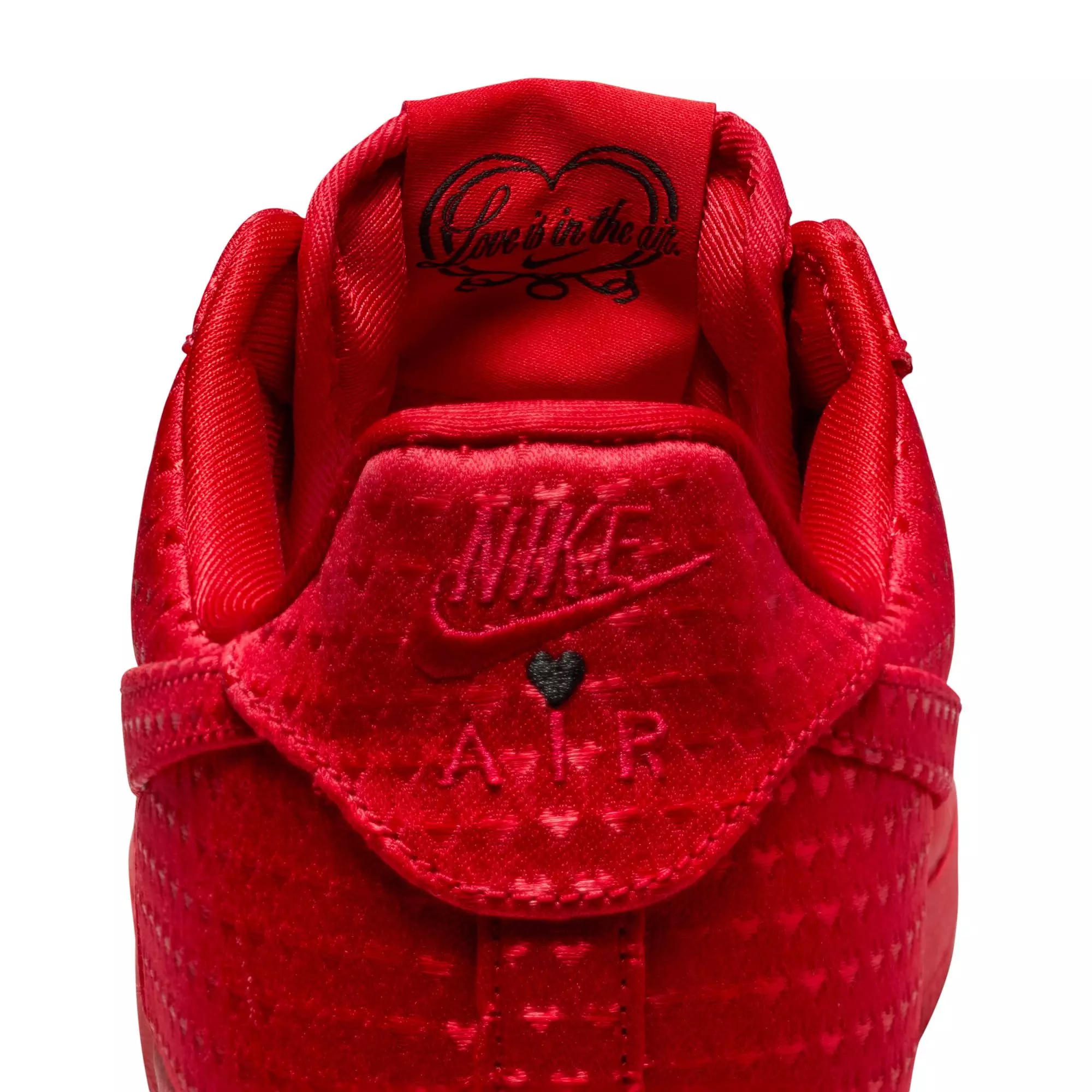Nike Air Force 1 "Valentine&rsquo;s Day" Men's Shoe - UNIVERSITY RED/BLACK
