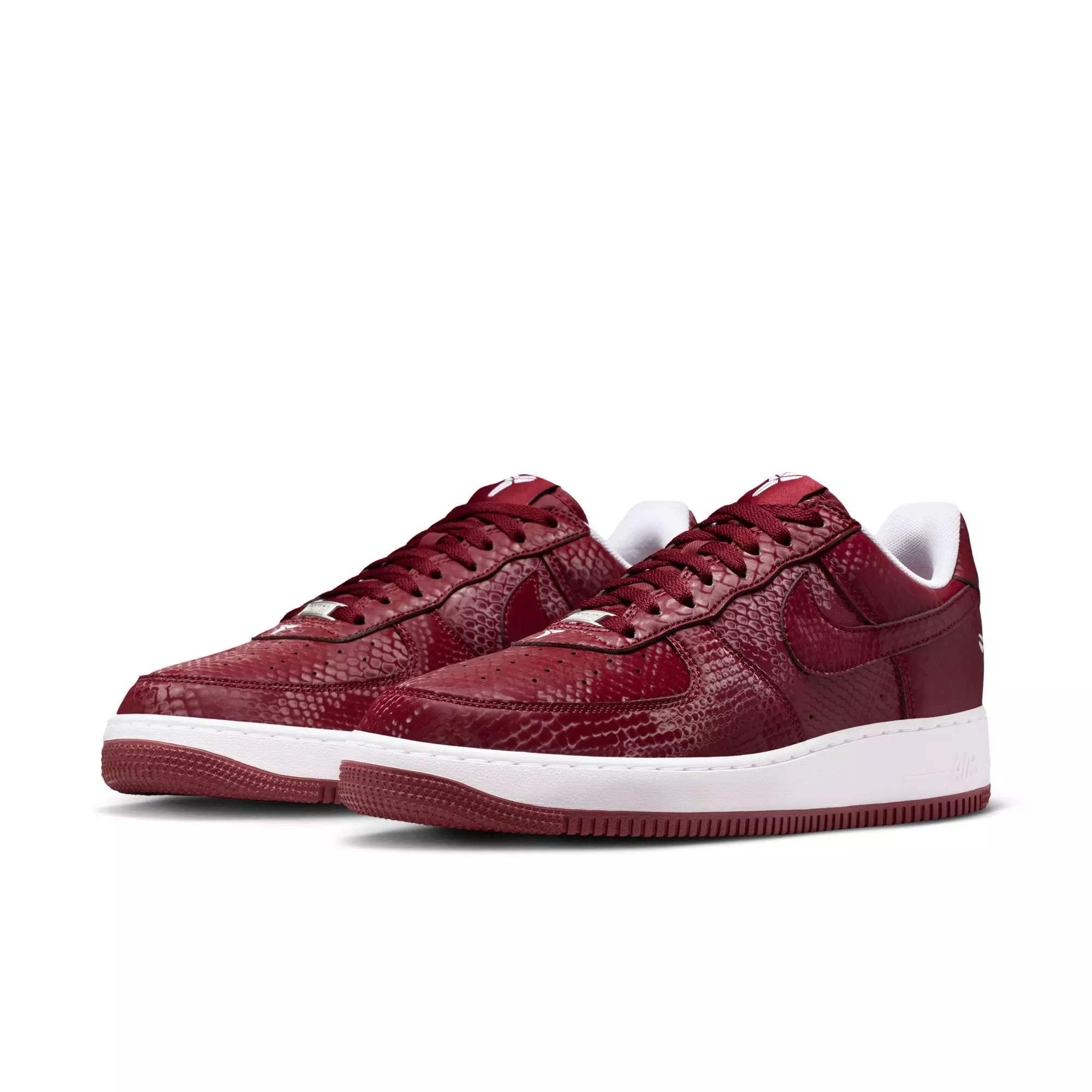 Nike Kobe Air Force 1 Low "Marion Away" Men's Shoe - TEAM RED/WHITE