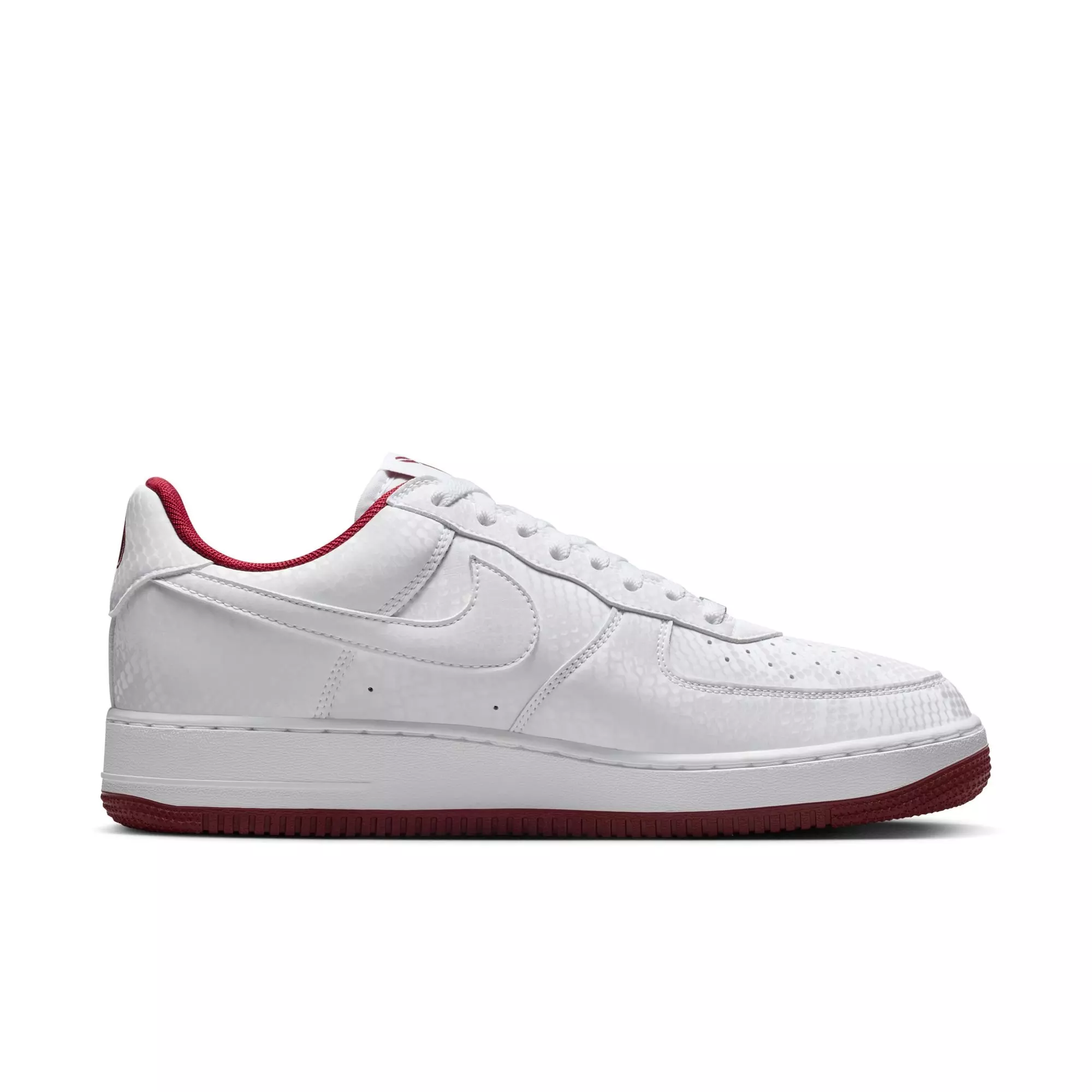 Nike Kobe Air Force 1 Low "Marion Home" Men's Shoe - WHITE/TEAM RED