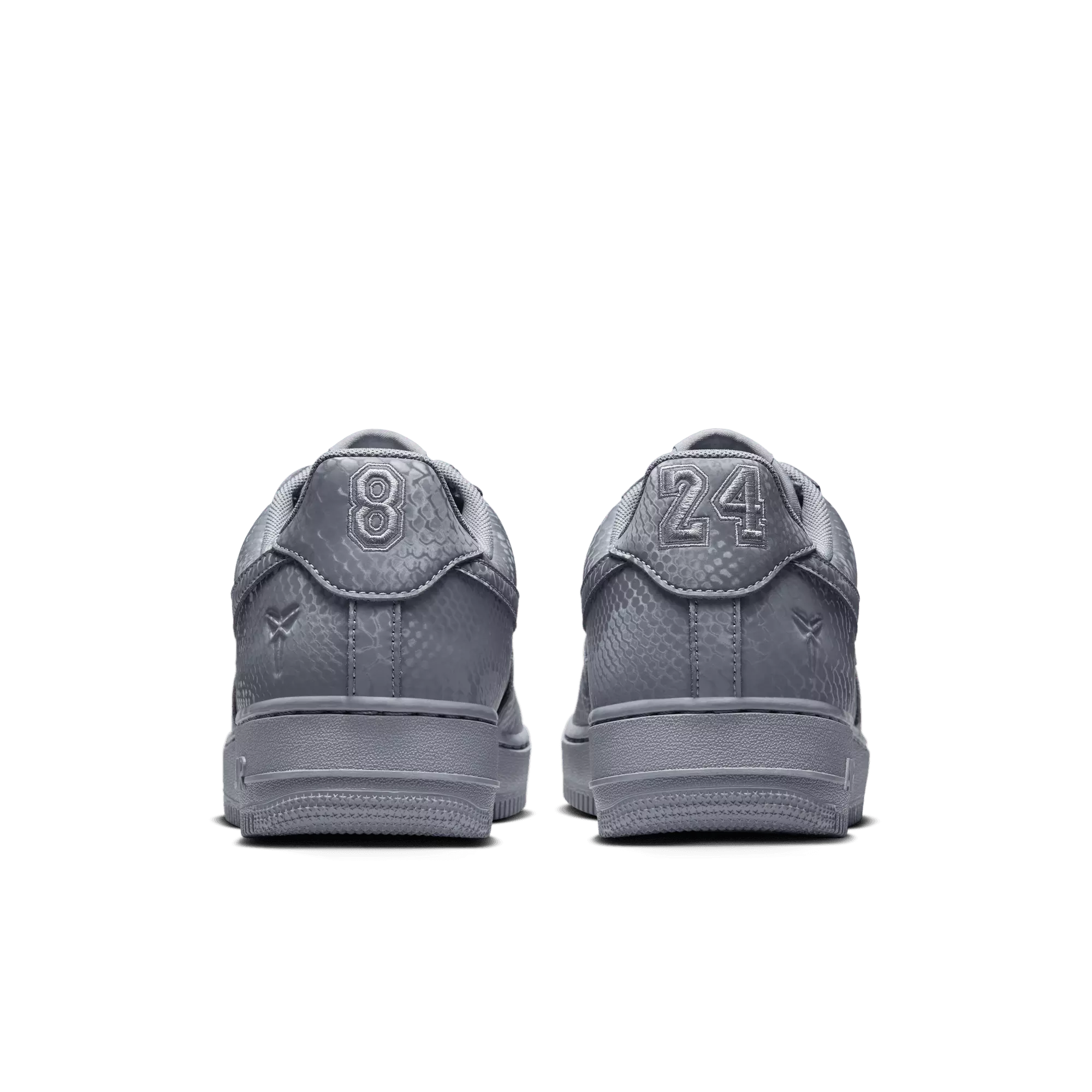 Nike Kobe Air Force 1 Low "Cool Grey/Wolf Grey" Men's Shoe - GREY