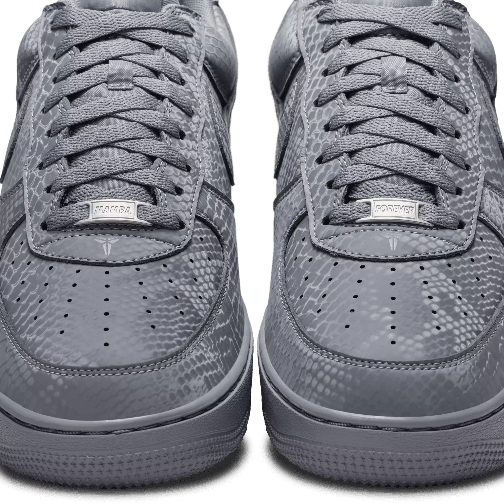 Nike Kobe Air Force 1 Low "Cool Grey/Wolf Grey" Men's Shoe - GREY