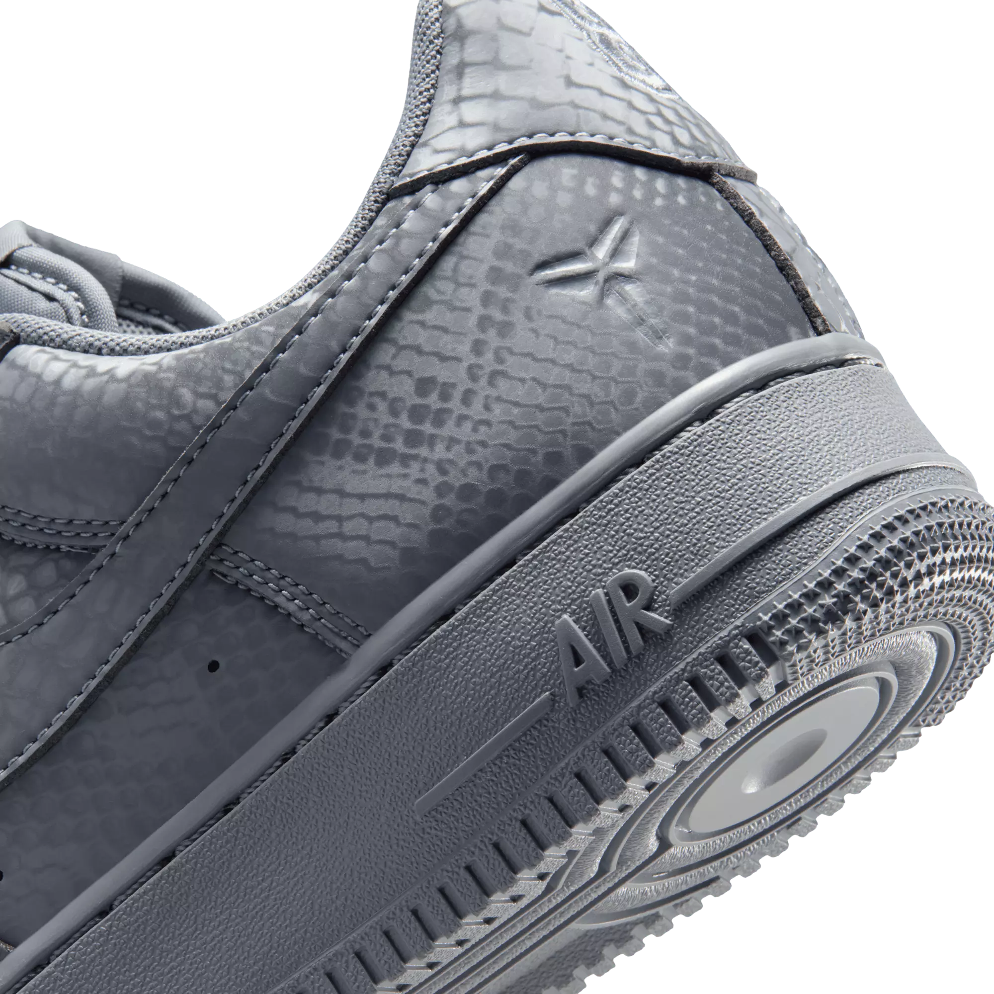 Nike Kobe Air Force 1 Low "Cool Grey/Wolf Grey" Men's Shoe - GREY
