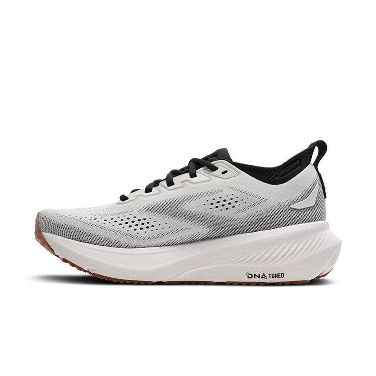 Brooks Glycerin 23 "White/Black/Gum" Men's Running Shoe - WHITE/BLACK Thumbnail View 2