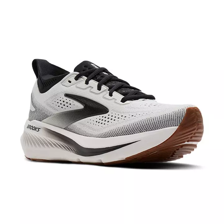 Brooks Glycerin 23 "White/Black/Gum" Men's Running Shoe - WHITE/BLACK