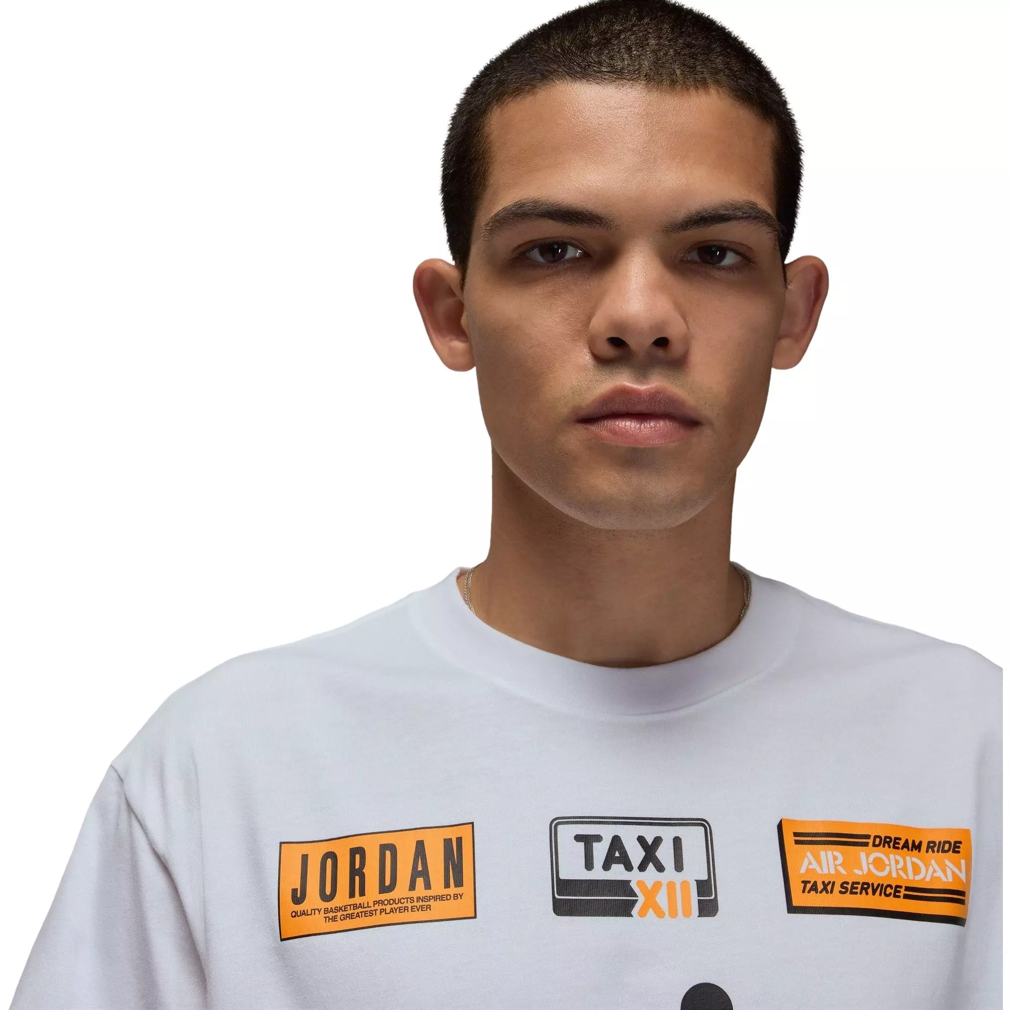 Jordan Men's AJ12 Taxi Tee - WHITE