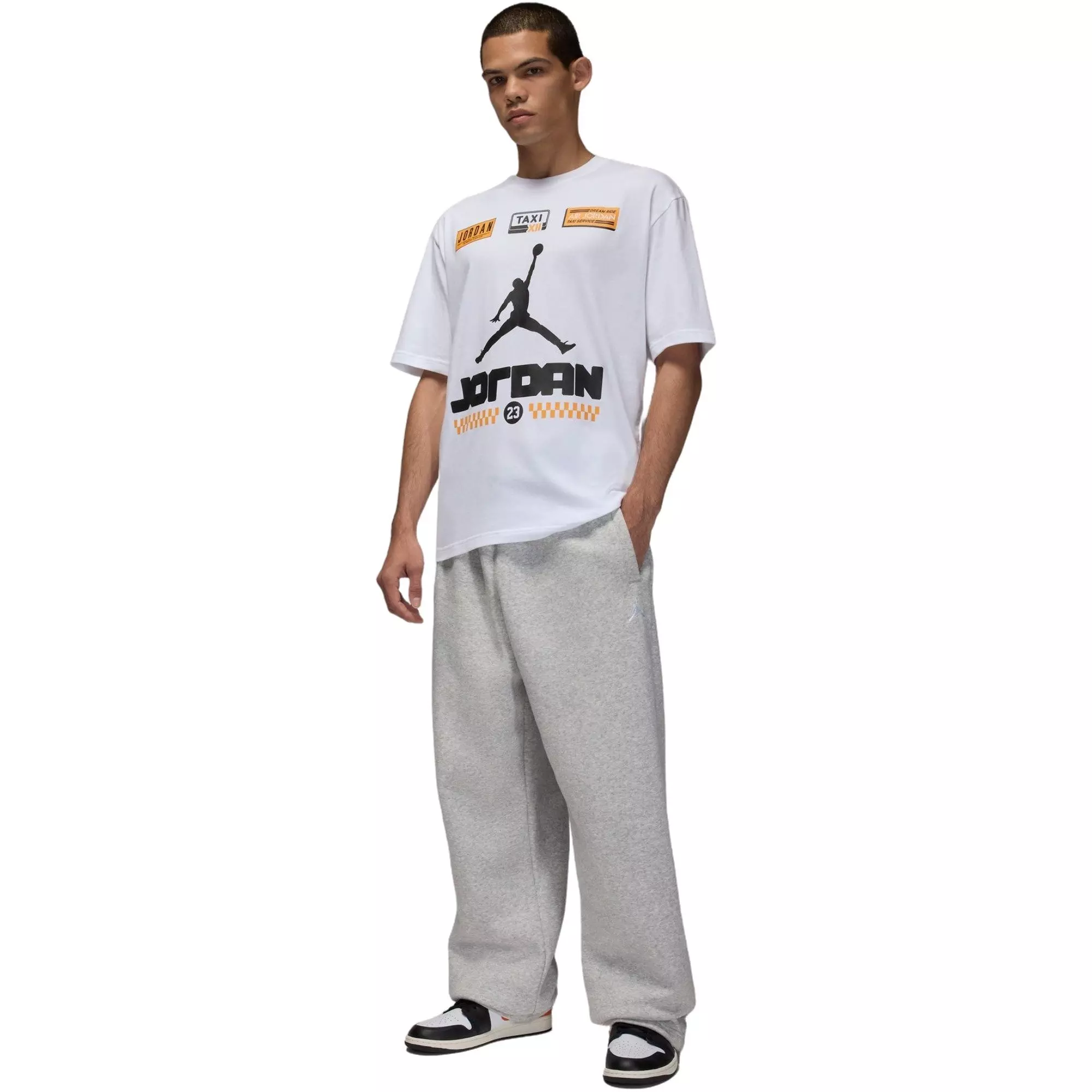 Jordan Men's AJ12 Taxi Tee - WHITE