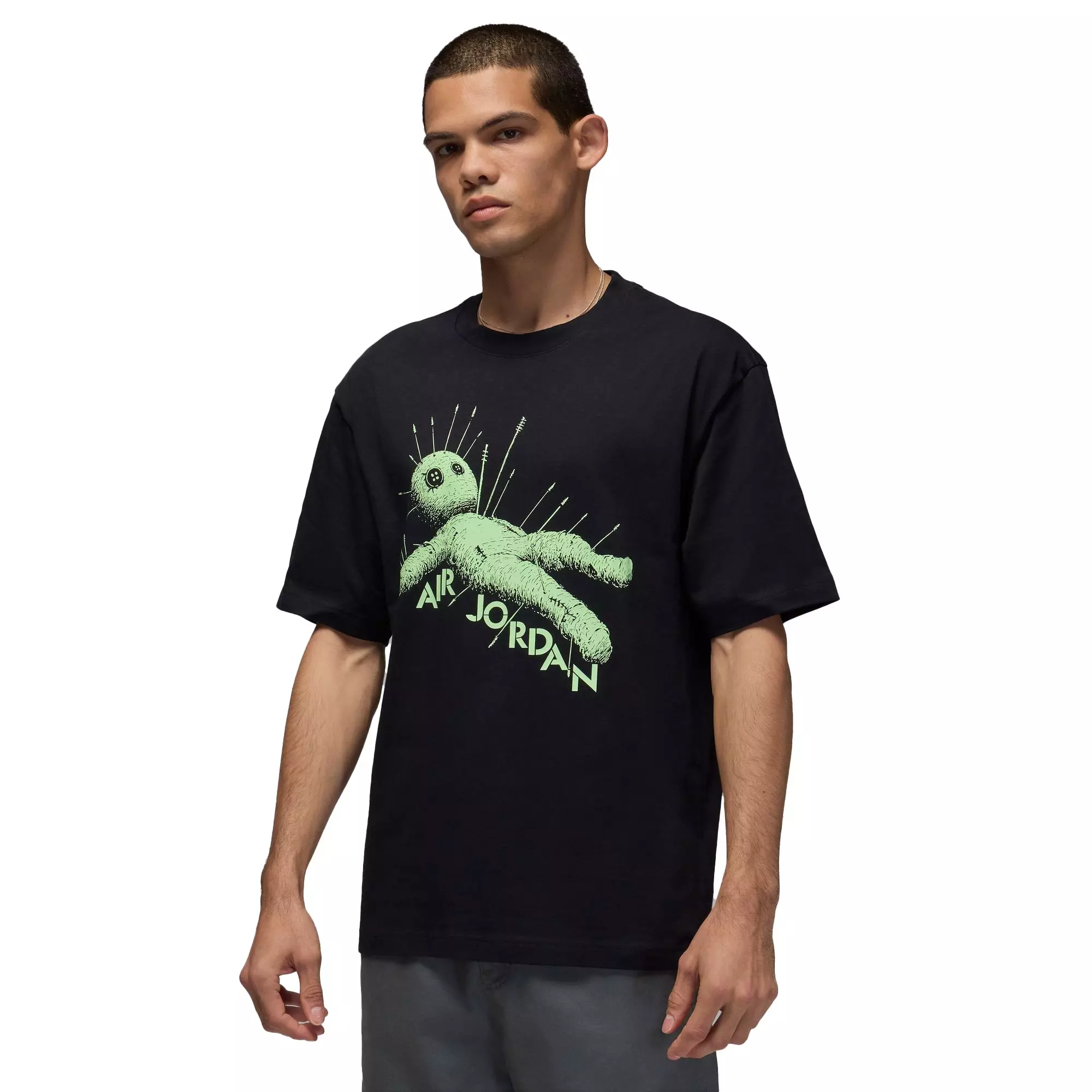 Jordan AJ1 "Voodoo" Men's T-Shirt - BLACK