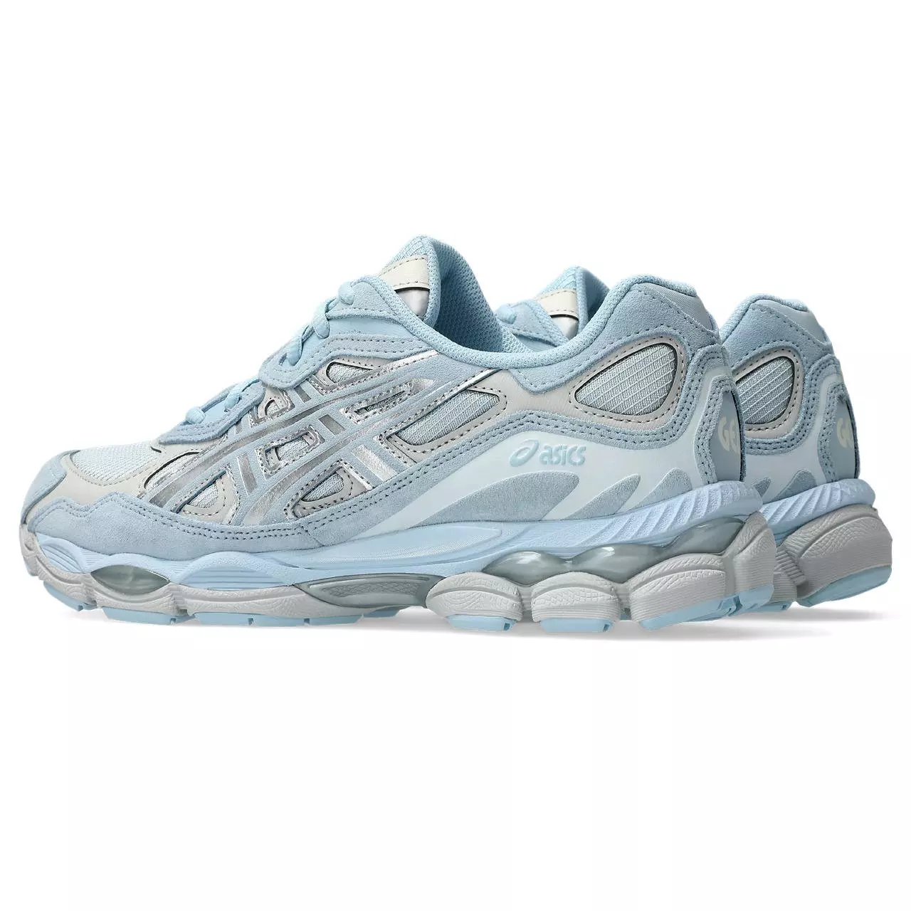 ASICS GEL-NYC "Blue/Silver" Unisex Shoe - BLUE/GREY