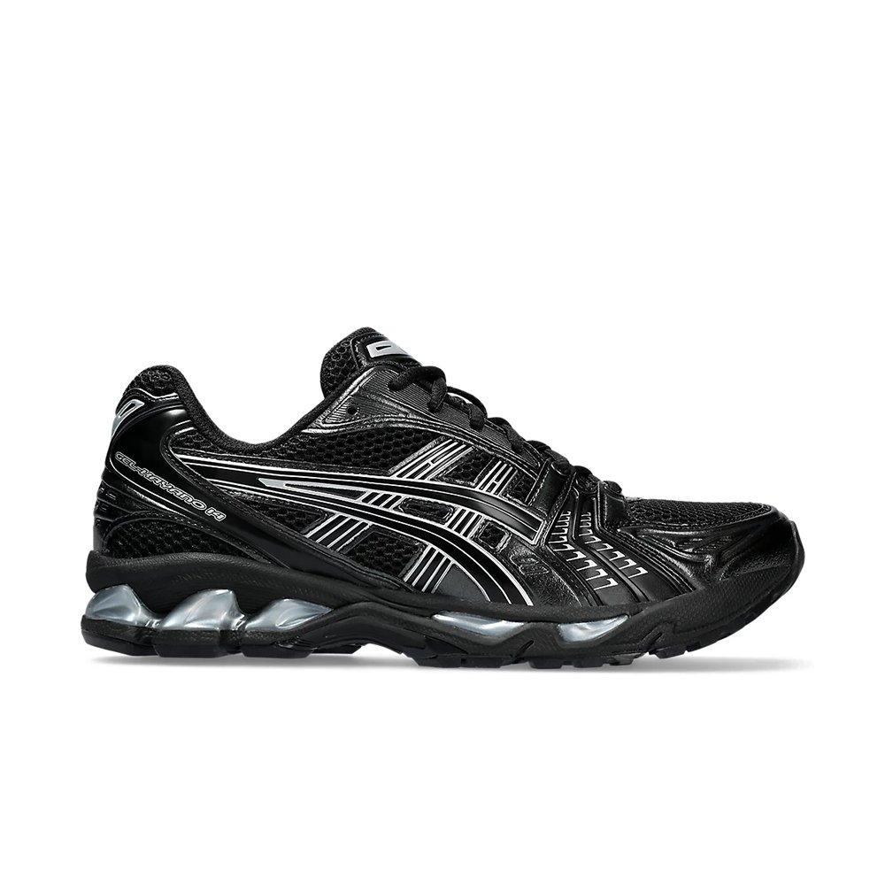ASICS GEL-KAYANO 14 "Black/Pure Silver" Unisex Shoe - BLACK/SILVER Thumbnail View 1