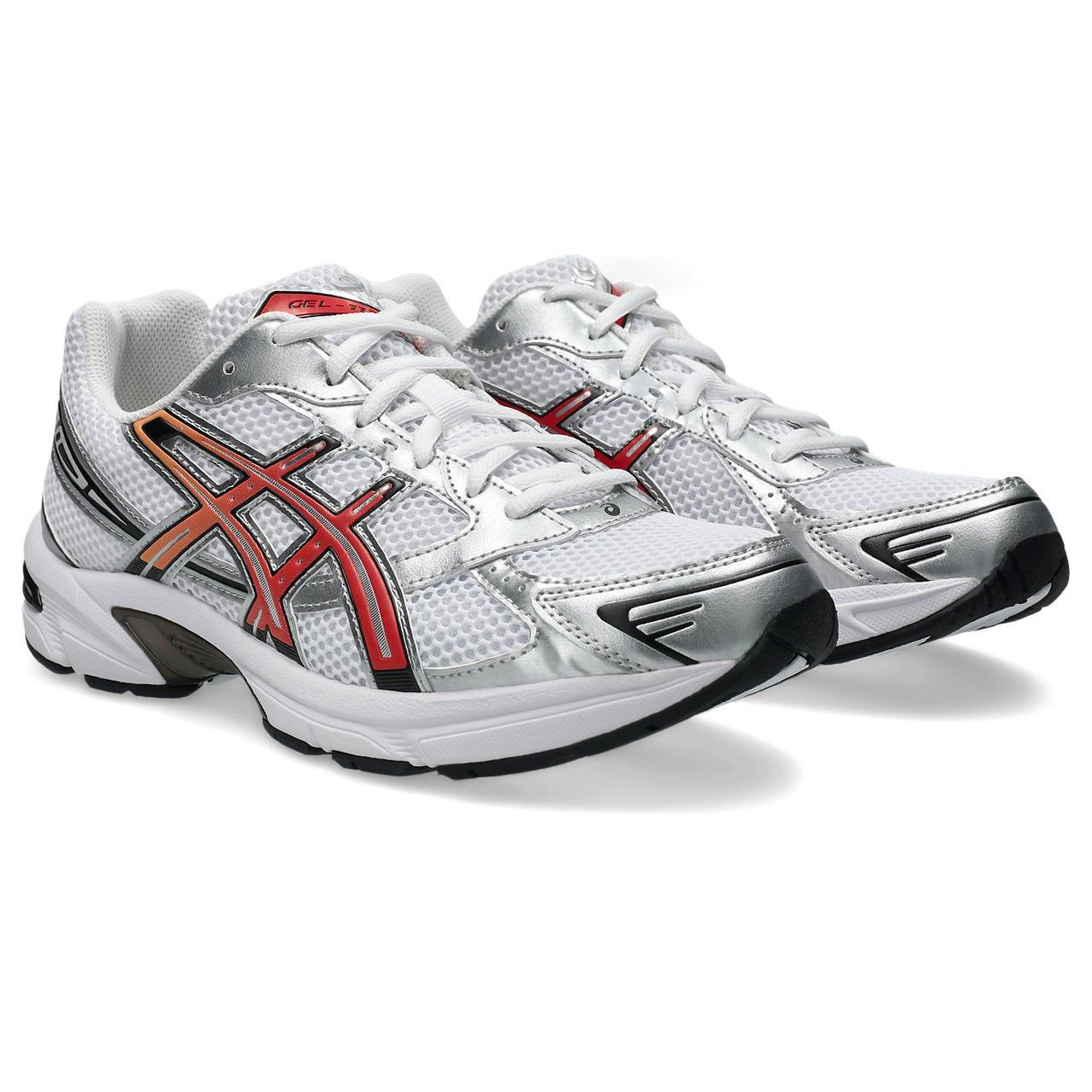 ASICS GEL-1130 "White/Red" Unisex Shoe - WHITE/RED Thumbnail View 6