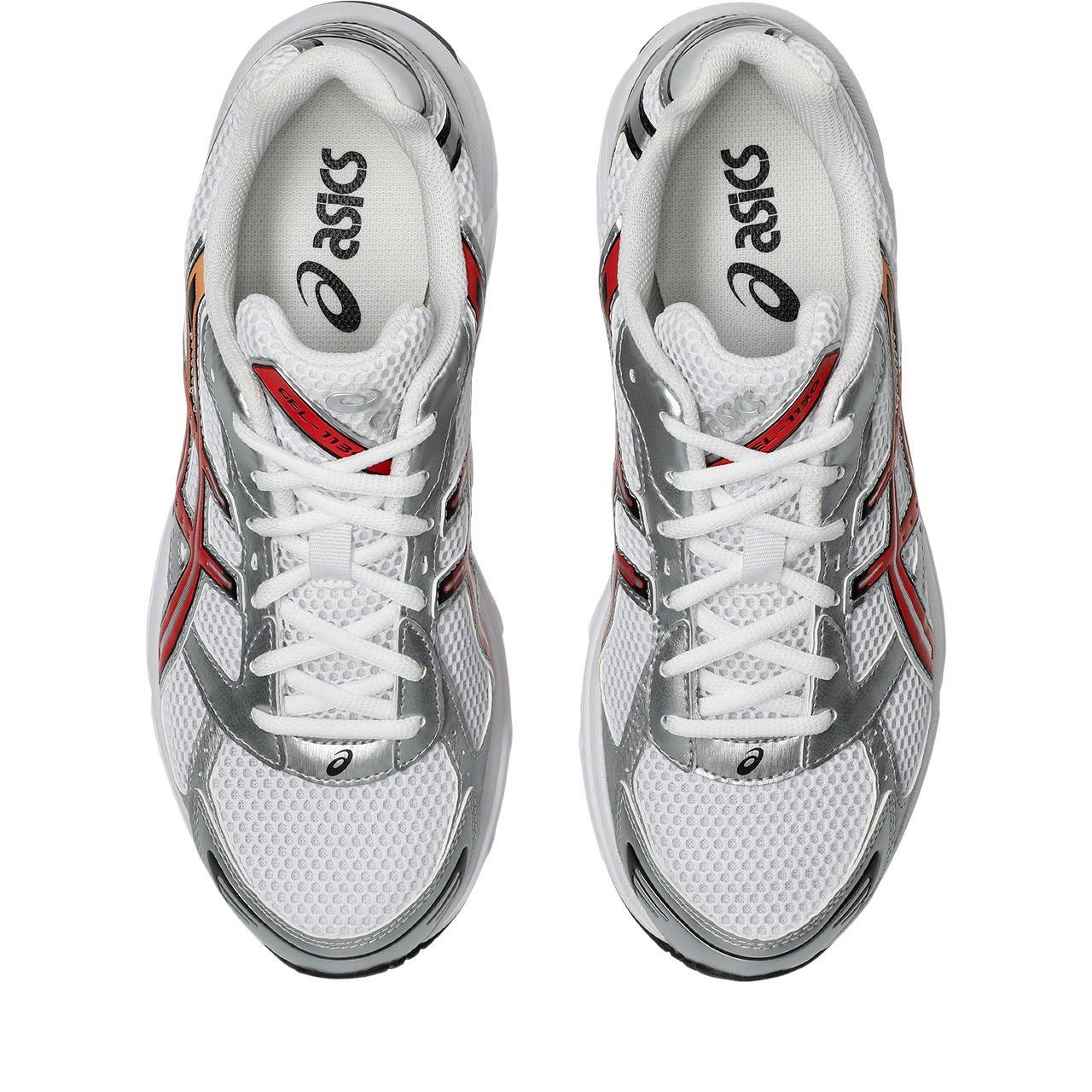 Asics White Black Red Athletic Shoes Mens Asics Gel-1130 (White/Desert Red) – SNEAKER TOWN main image 2