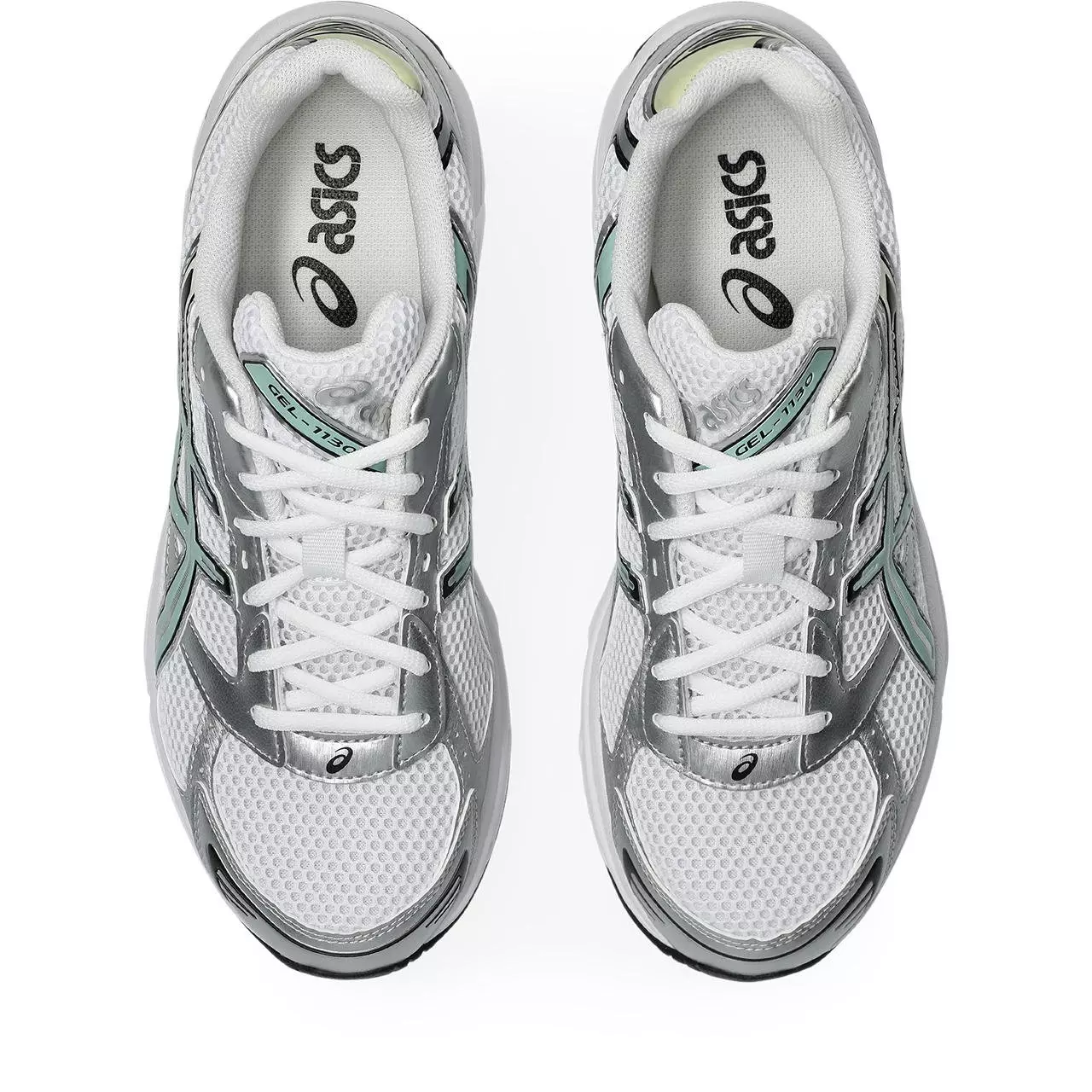 ASICS GEL-1130 "White/Verdigris" Unisex Shoe - WHITE/BLUE