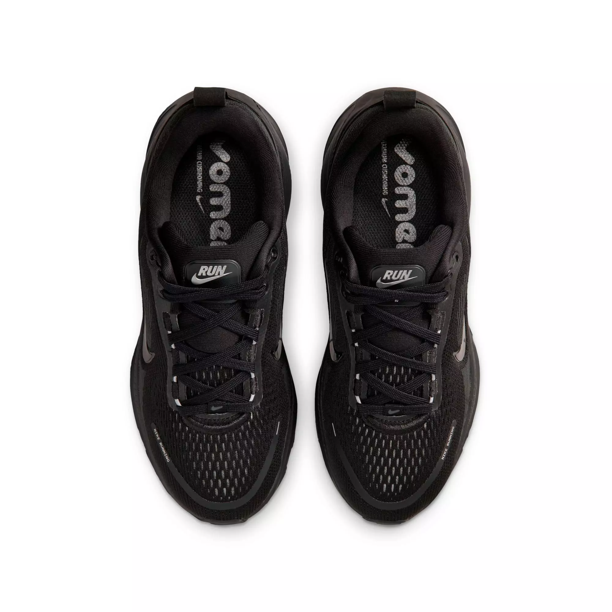 Nike Vomero 18 "Black/Dk Smoke Grey/Lt Smoke Grey" Grade School Boys' Road Running Shoe - BLACK