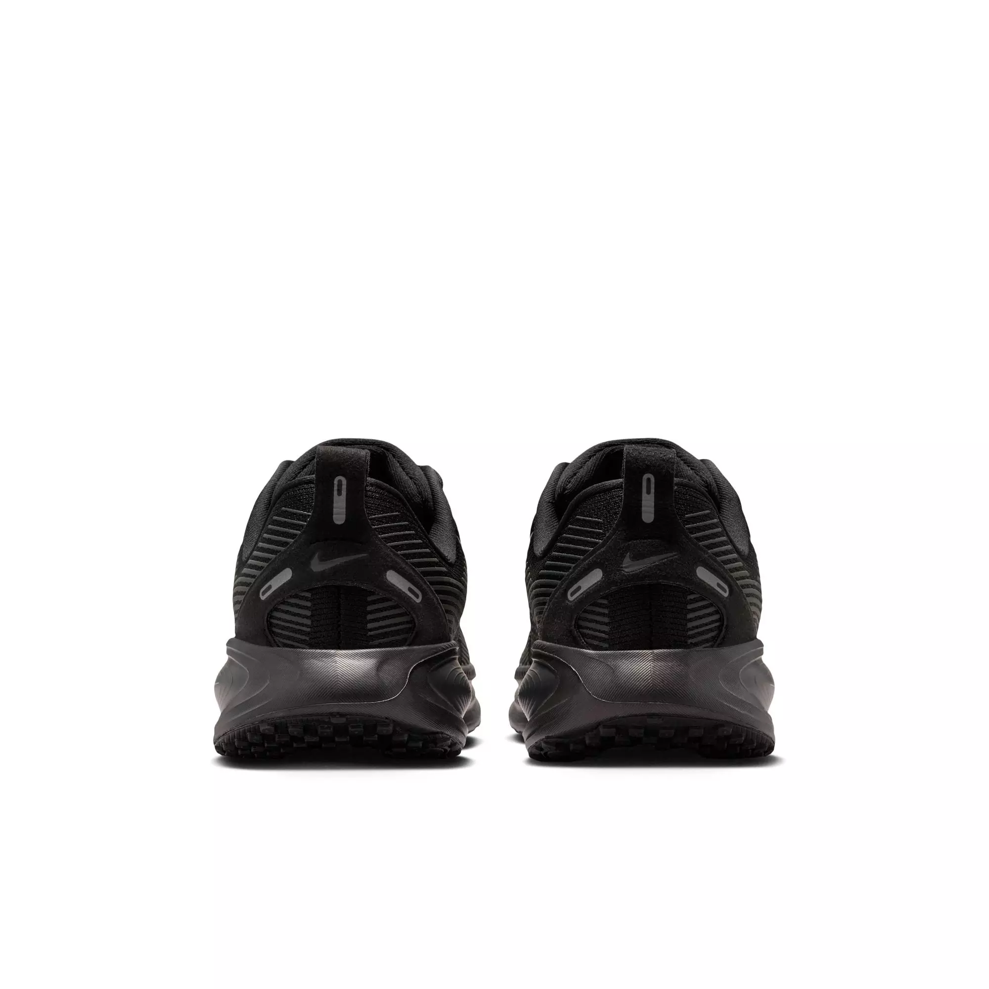 Nike Vomero 18 "Black/Dk Smoke Grey/Lt Smoke Grey" Grade School Boys' Road Running Shoe - BLACK