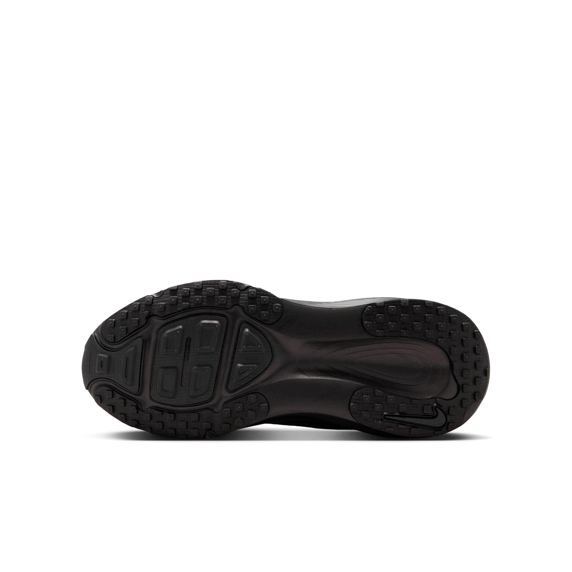 Nike Vomero 18 "Black/Dk Smoke Grey/Lt Smoke Grey" Grade School Boys' Road Running Shoe - BLACK Thumbnail View 9