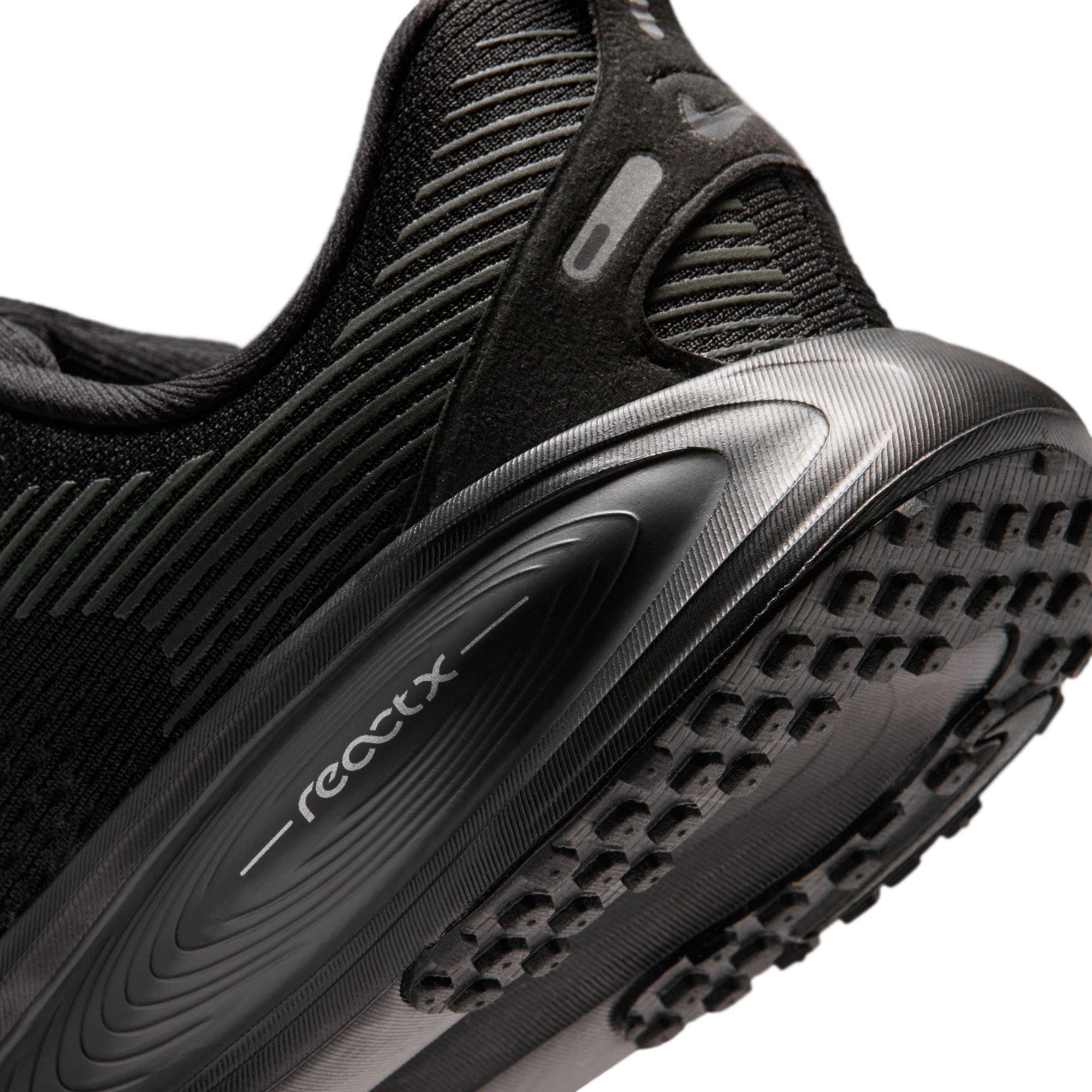 Nike Vomero 18 "Black/Dk Smoke Grey/Lt Smoke Grey" Grade School Boys' Road Running Shoe - BLACK Thumbnail View 10