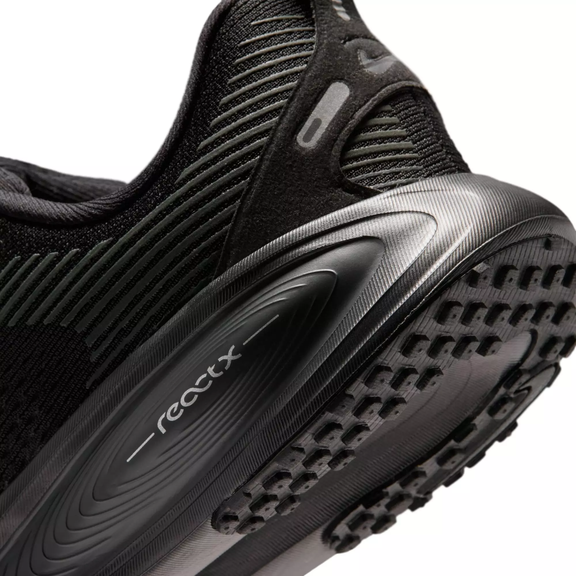 Nike Vomero 18 "Black/Dk Smoke Grey/Lt Smoke Grey" Grade School Boys' Road Running Shoe - BLACK