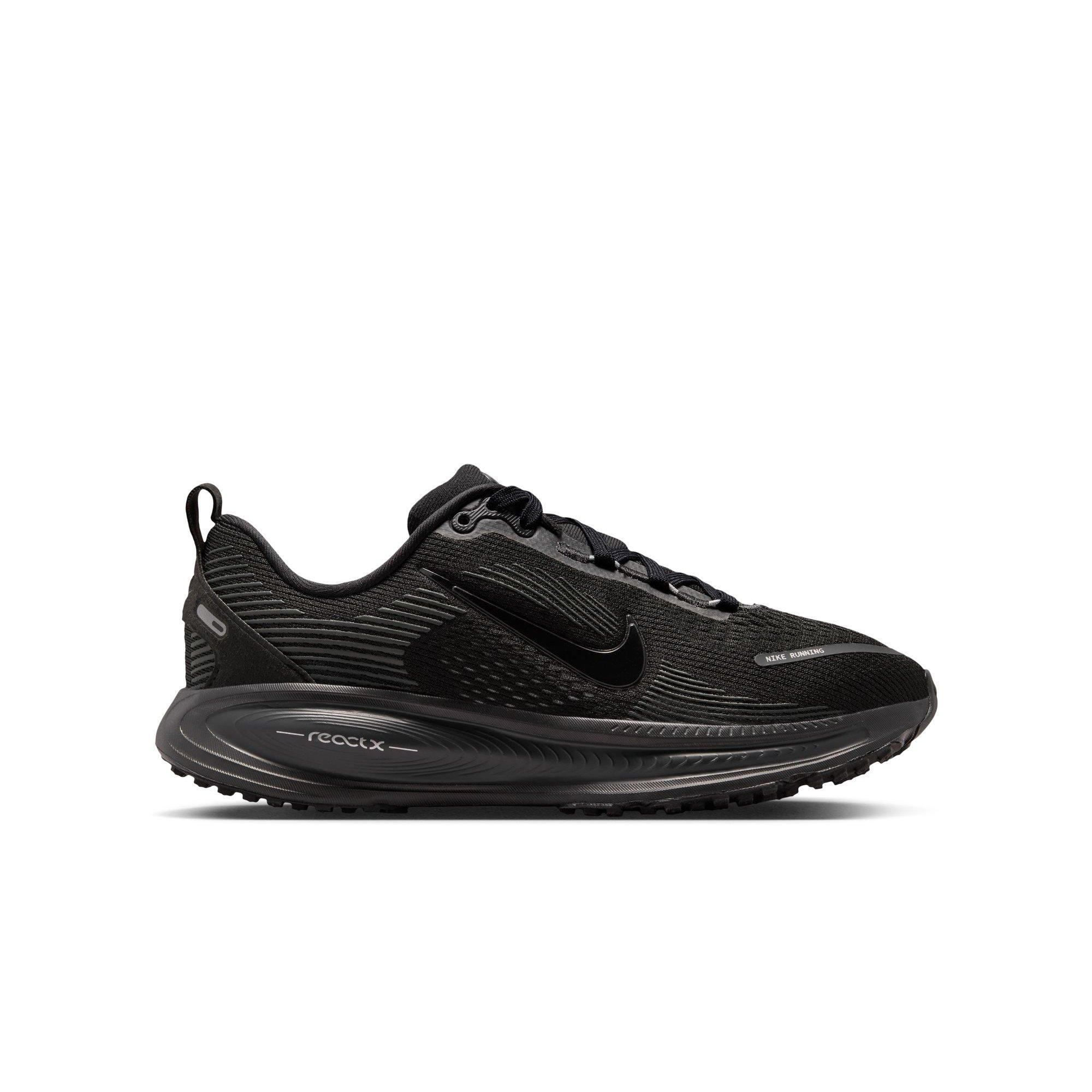 Nike Vomero 18 "Black/Dk Smoke Grey/Lt Smoke Grey" Grade School Boys' Road Running Shoe - BLACK Thumbnail View 1