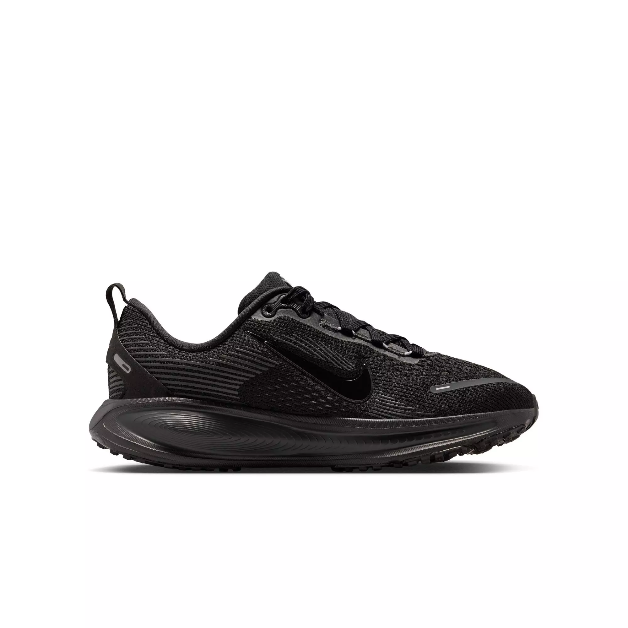 Nike Vomero 18 "Black/Dk Smoke Grey/Lt Smoke Grey" Grade School Boys' Road Running Shoe - BLACK