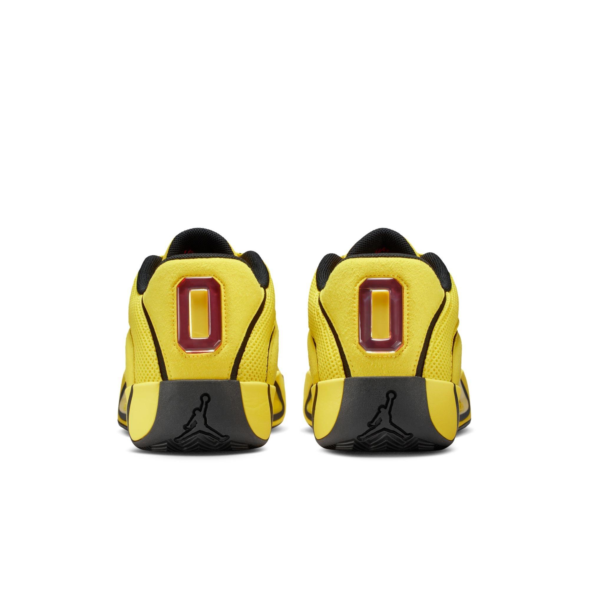 Jordan Tatum 4 "Sonic Yellow" Men's Basketball Shoe - SONIC YELLOW/UNIVERSITY RED/BLACK Thumbnail View 12