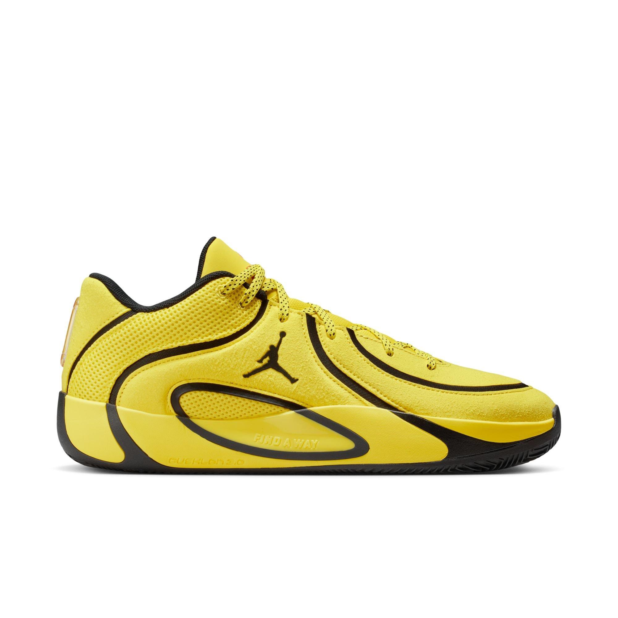 Jordan Tatum 4 "Sonic Yellow" Men's Basketball Shoe - SONIC YELLOW/UNIVERSITY RED/BLACK Thumbnail View 2