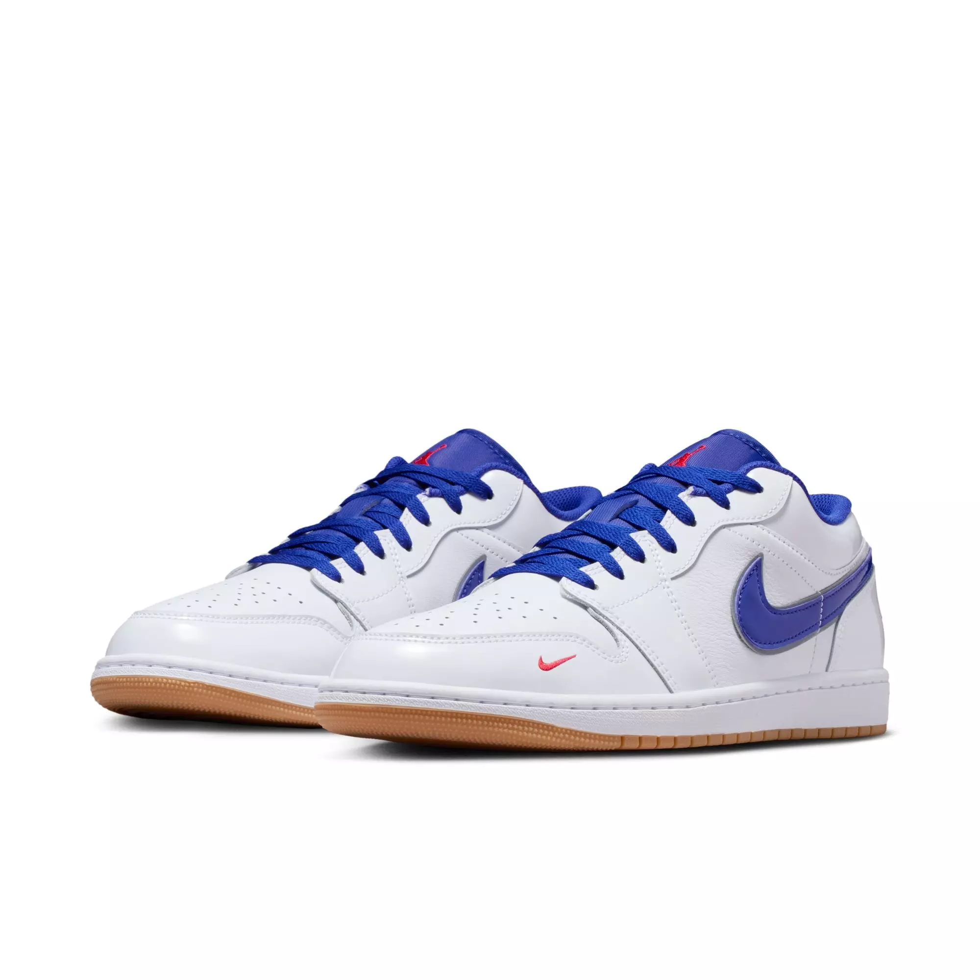 Jordan 1 Low SE "White/University Red/Old Royal" Men's Shoe - ROYAL/WHITE