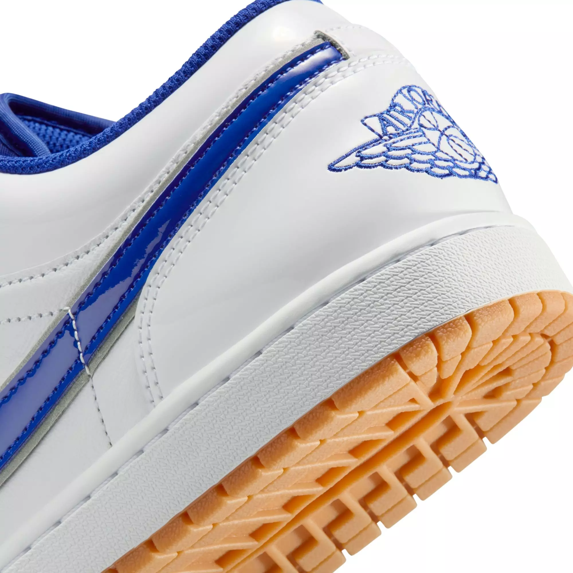 Jordan 1 Low SE "White/University Red/Old Royal" Men's Shoe - ROYAL/WHITE