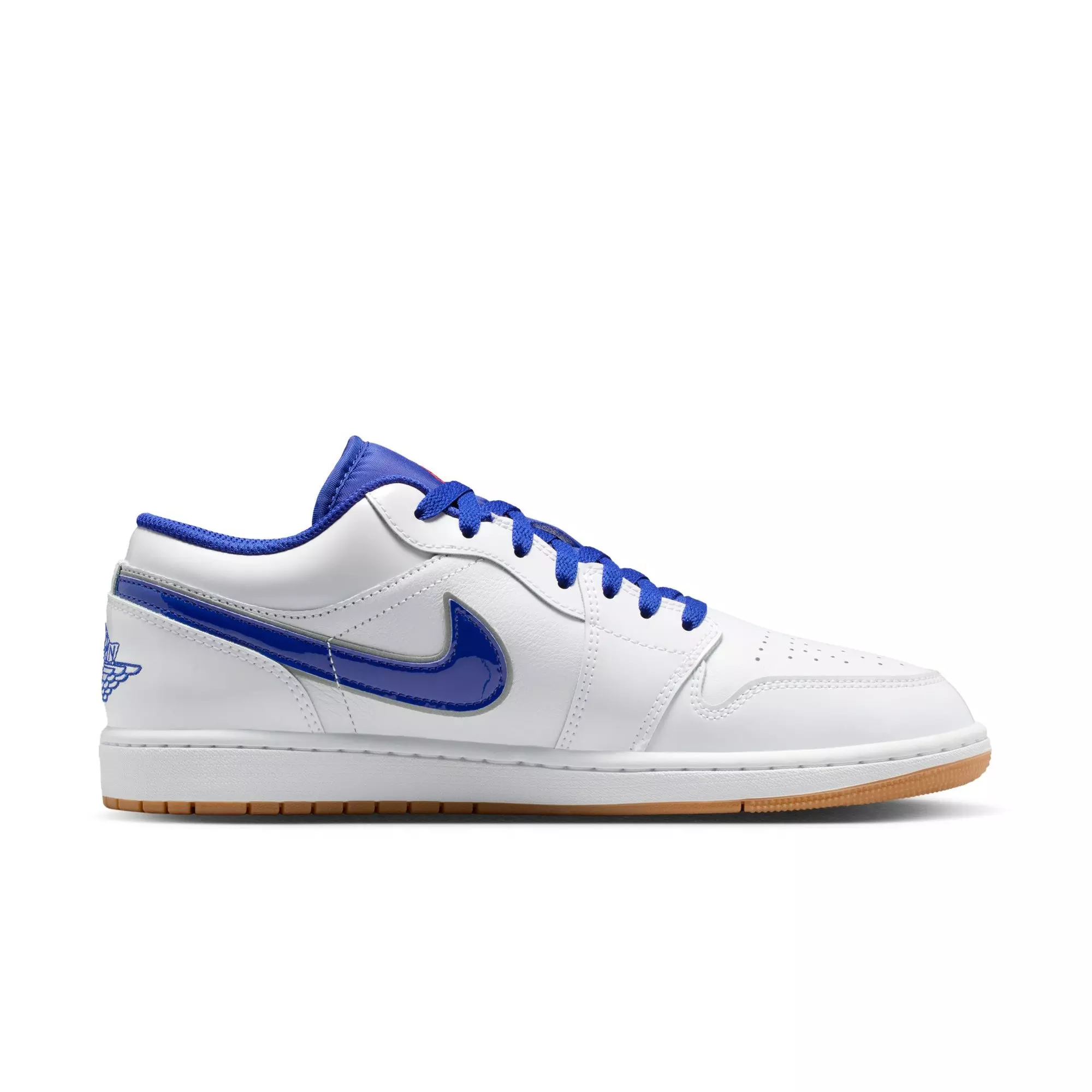 Jordan 1 Low SE "White/University Red/Old Royal" Men's Shoe - ROYAL/WHITE
