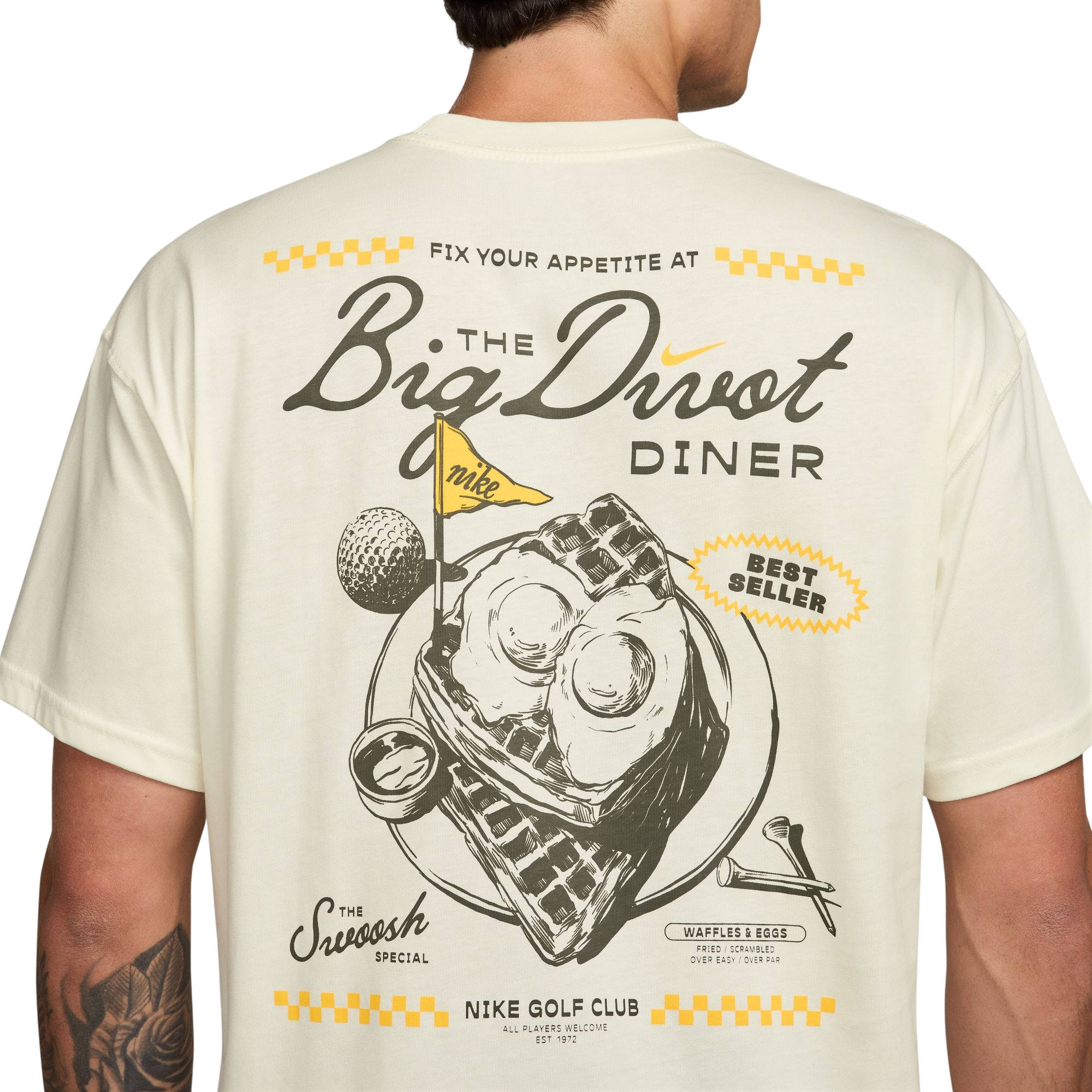 Nike Men's Golf Tee - SAIL Thumbnail View 3