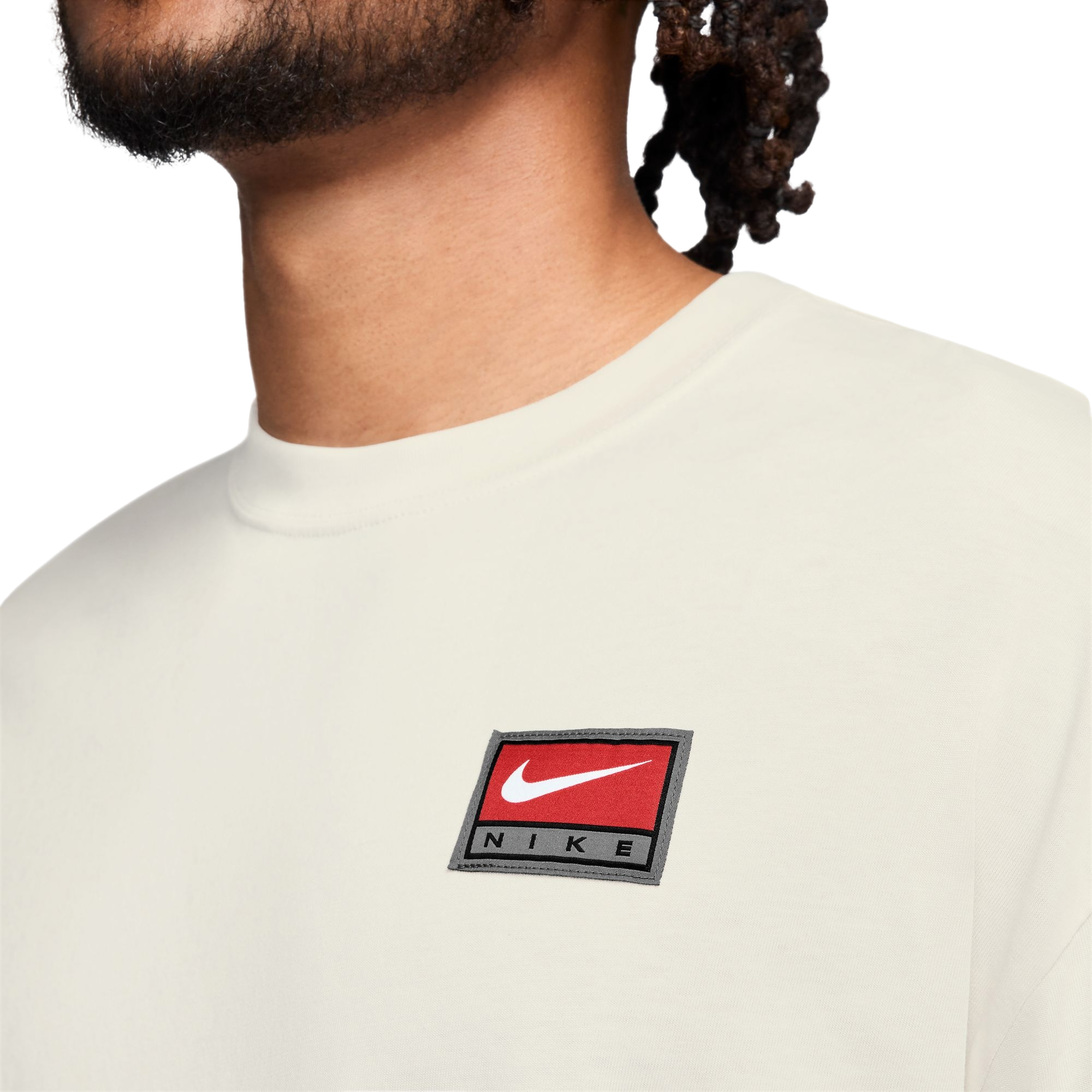 Nike Men's Boxy Knit Top - Phantom - SAIL Thumbnail View 3