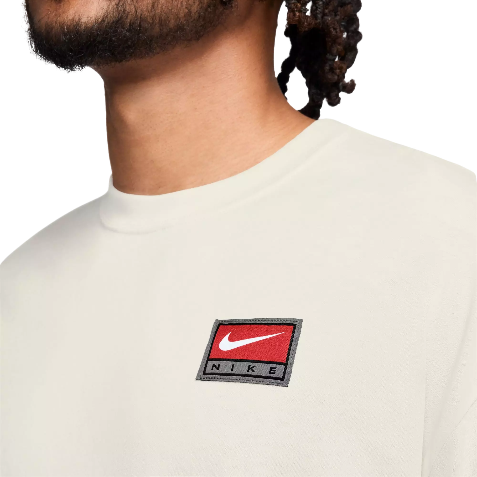 Nike Men's Boxy Knit Top - Phantom - SAIL