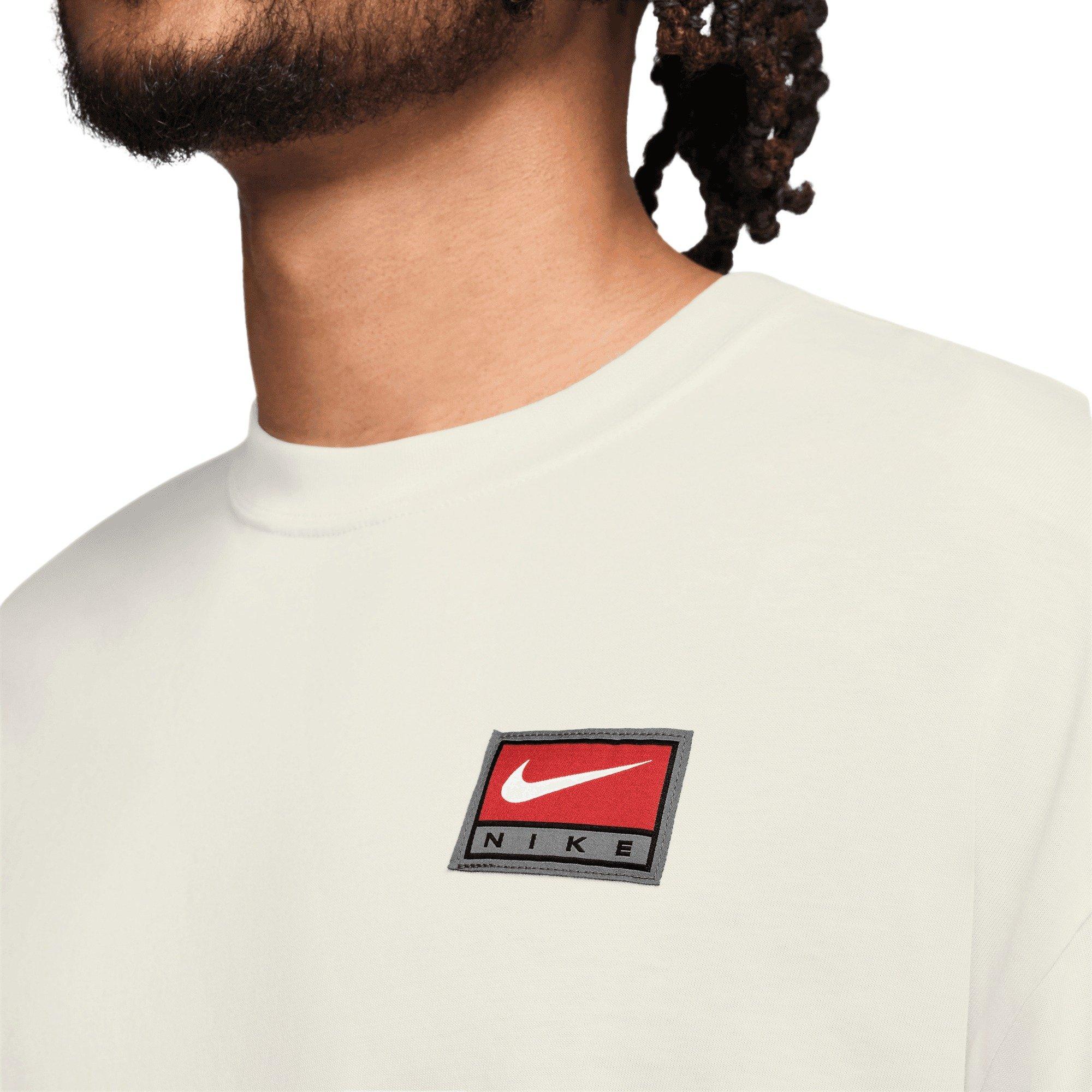 Nike Men's Boxy Knit Top - Phantom - SAIL Thumbnail View 4