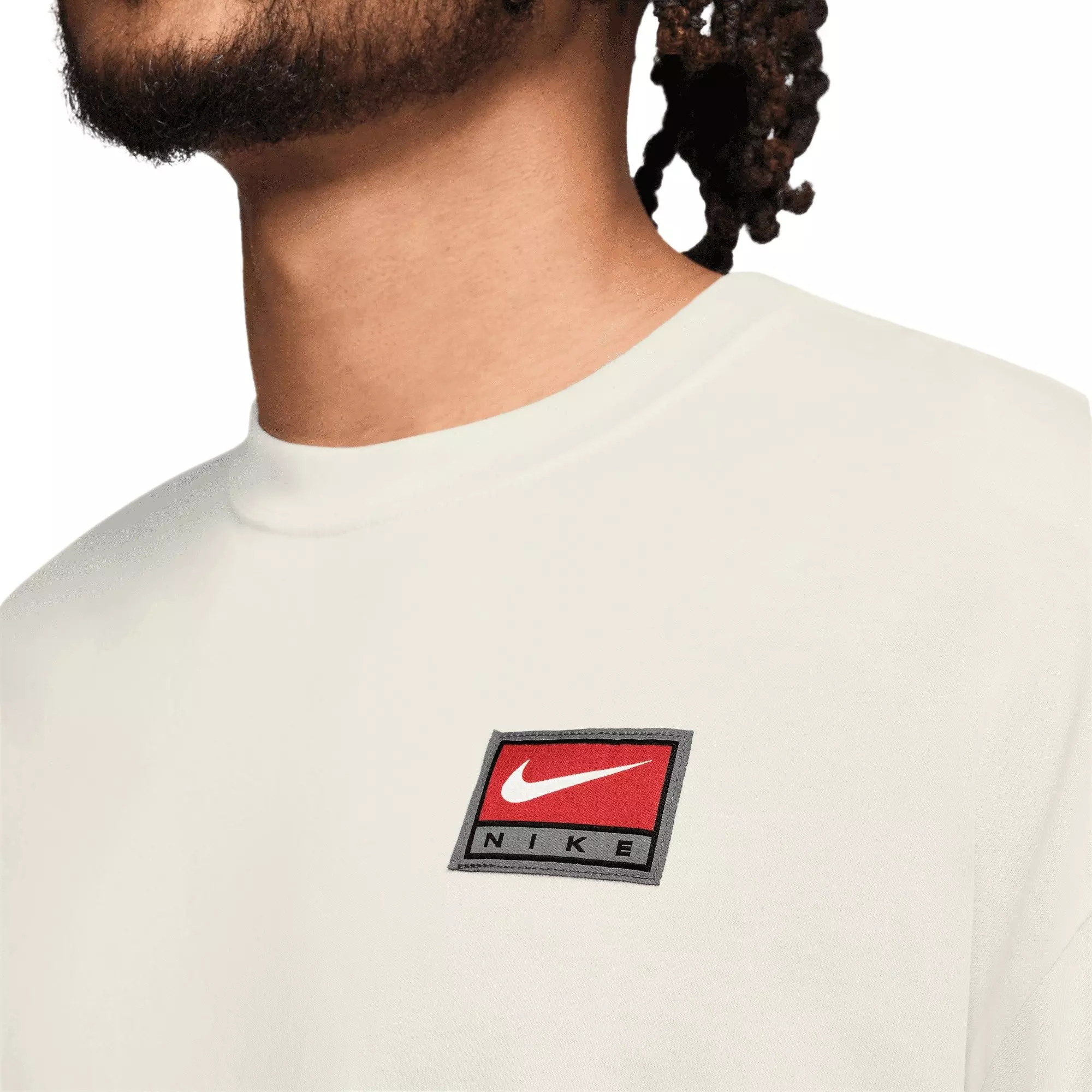 Nike Men's Boxy Knit Top - Phantom - SAIL