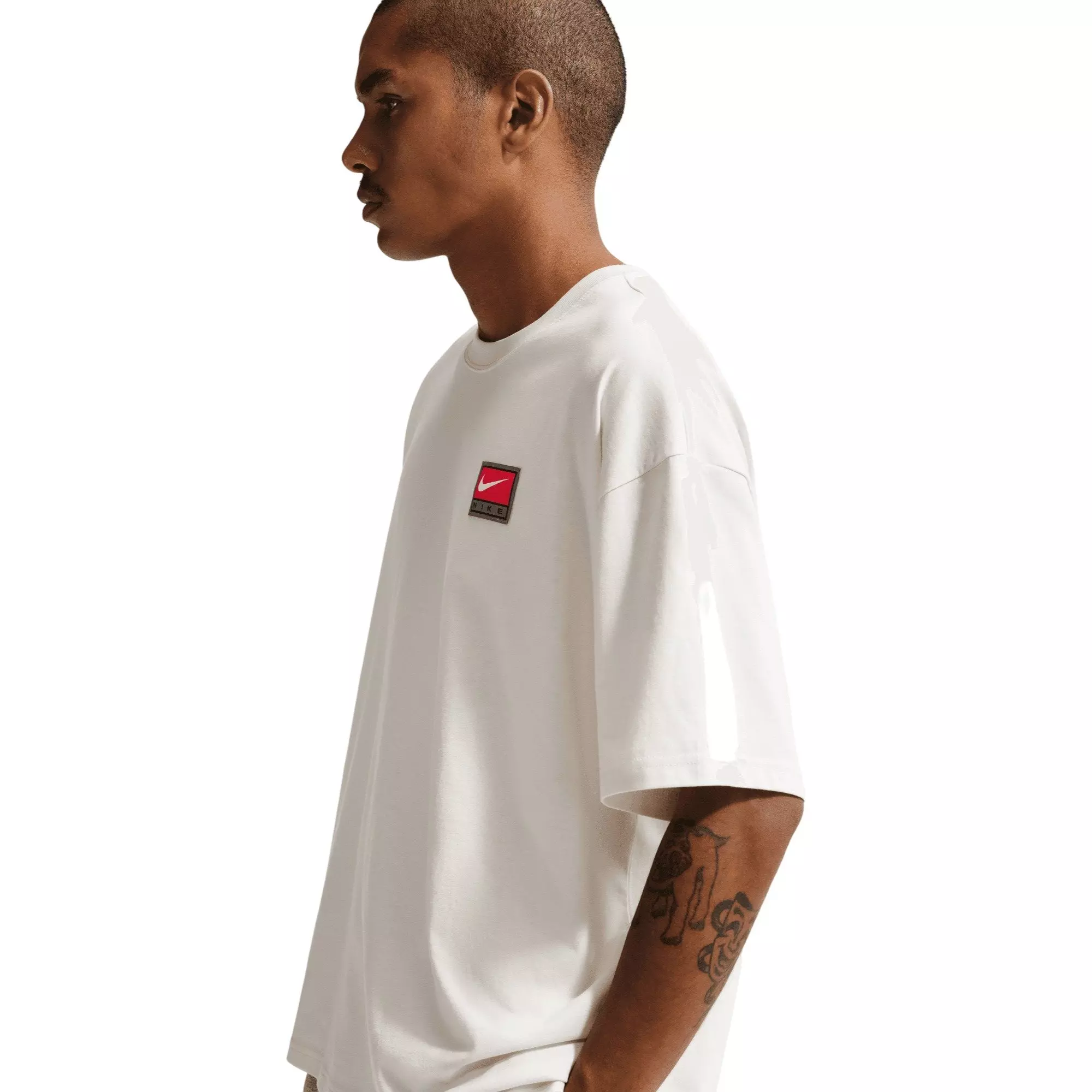 Nike Men's Boxy Knit Top - Phantom - SAIL