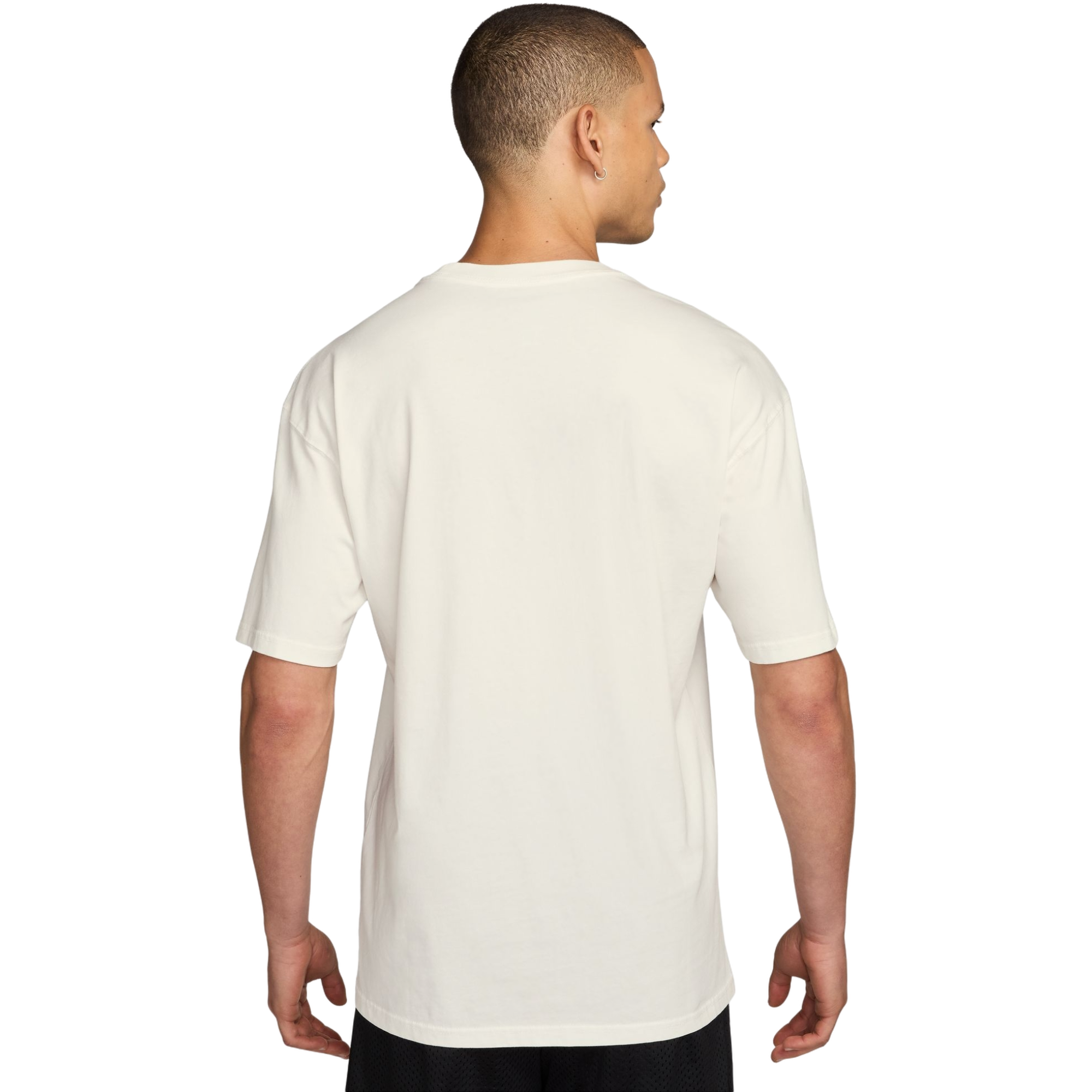 Nike Men's Basketball Tee - Sail - SAIL Thumbnail View 2