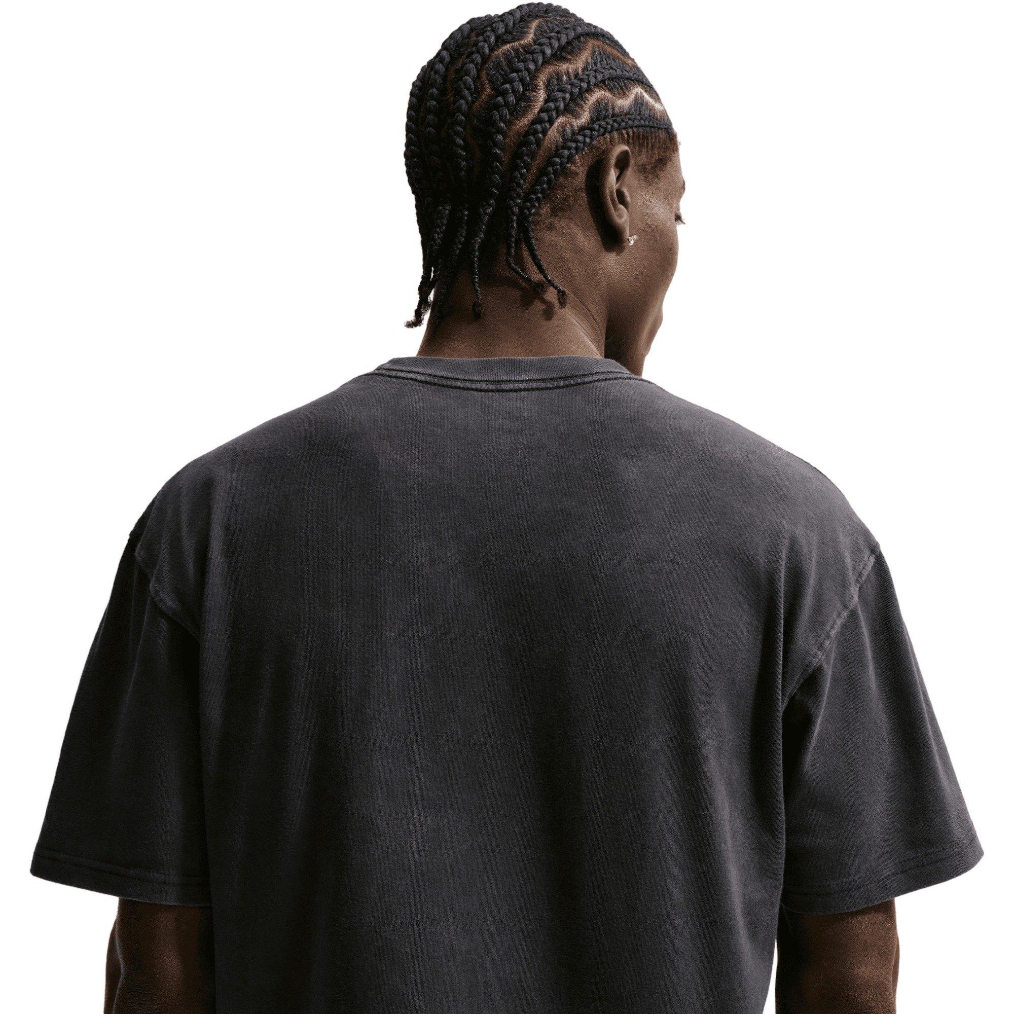 Nike Men's Basketball Tee - BLACK Thumbnail View 4