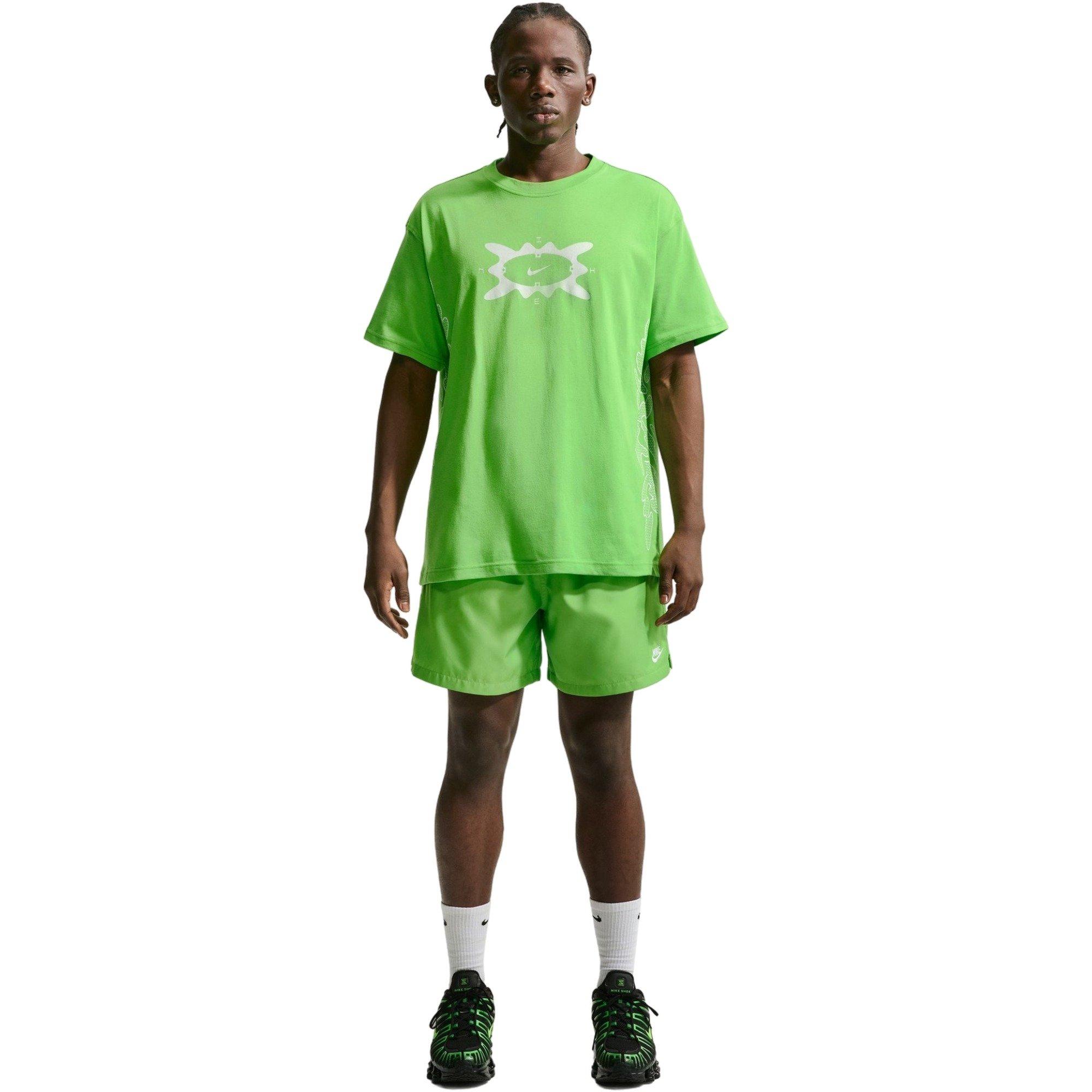 Nike Men's Sportswear Graphic Tee - Green - GREEN Thumbnail View 1