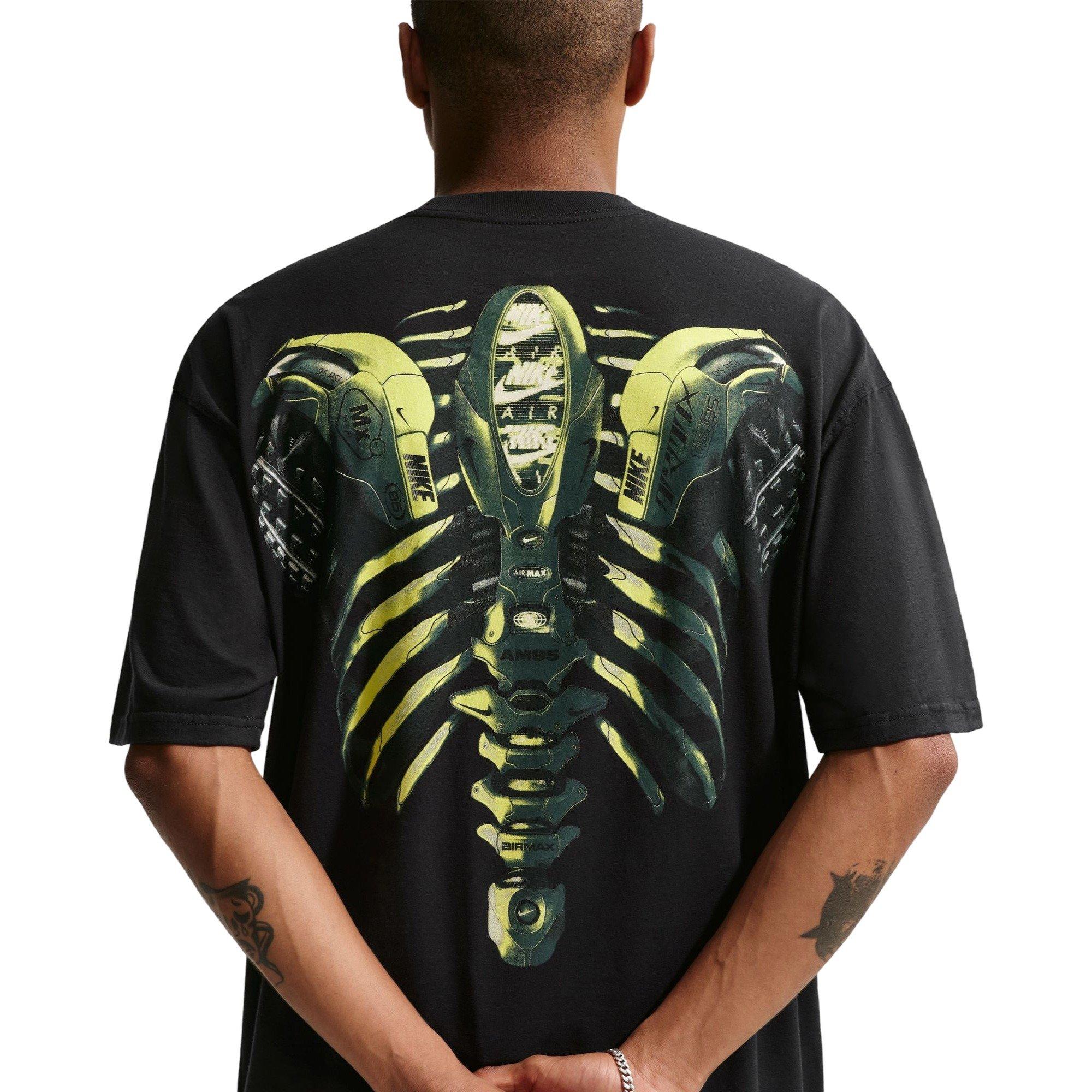 Nike Men's Sportswear Max90 Tee - BLACK Thumbnail View 2