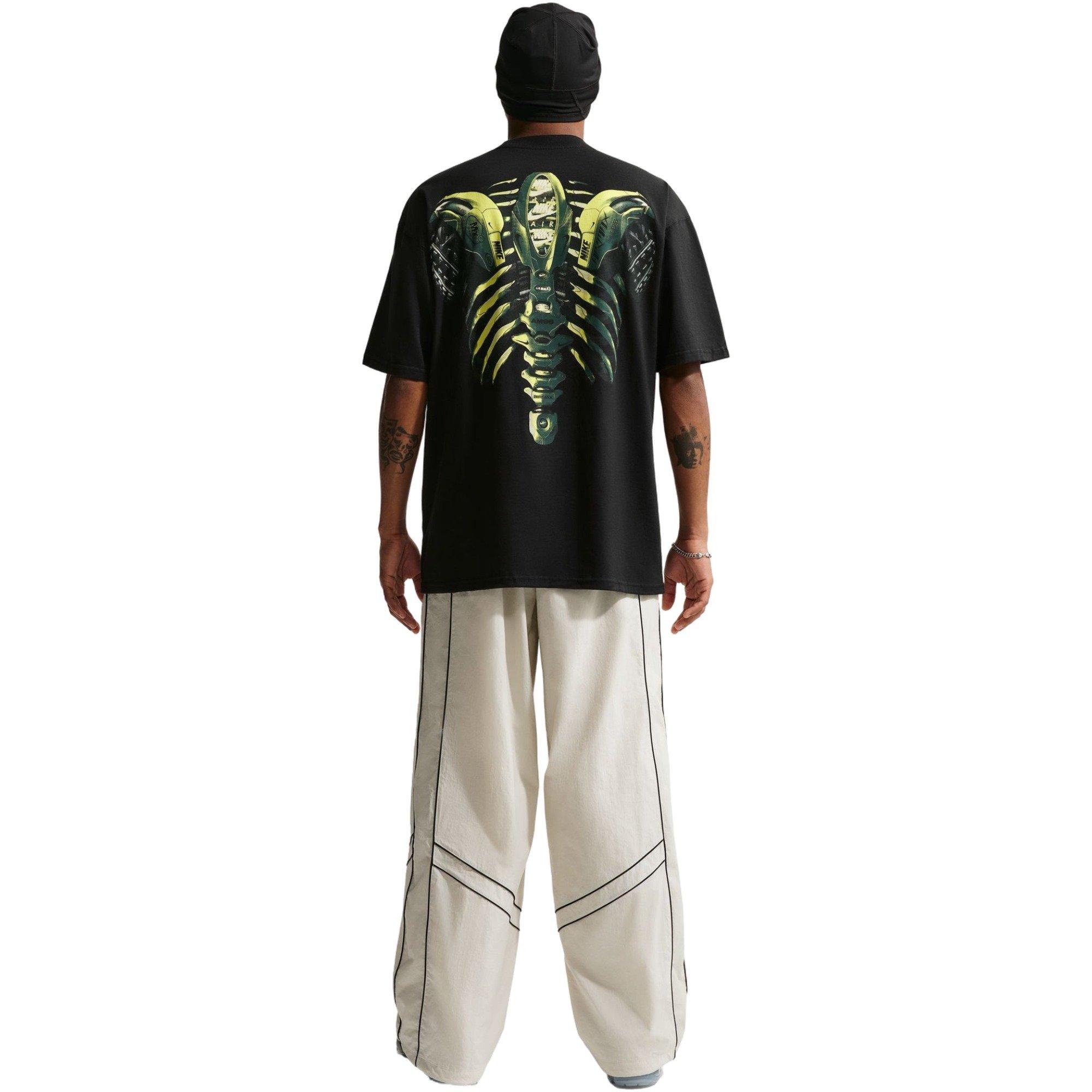 Nike Men's Sportswear Exoskeleton Max90 Tee - BLACK Thumbnail View 5