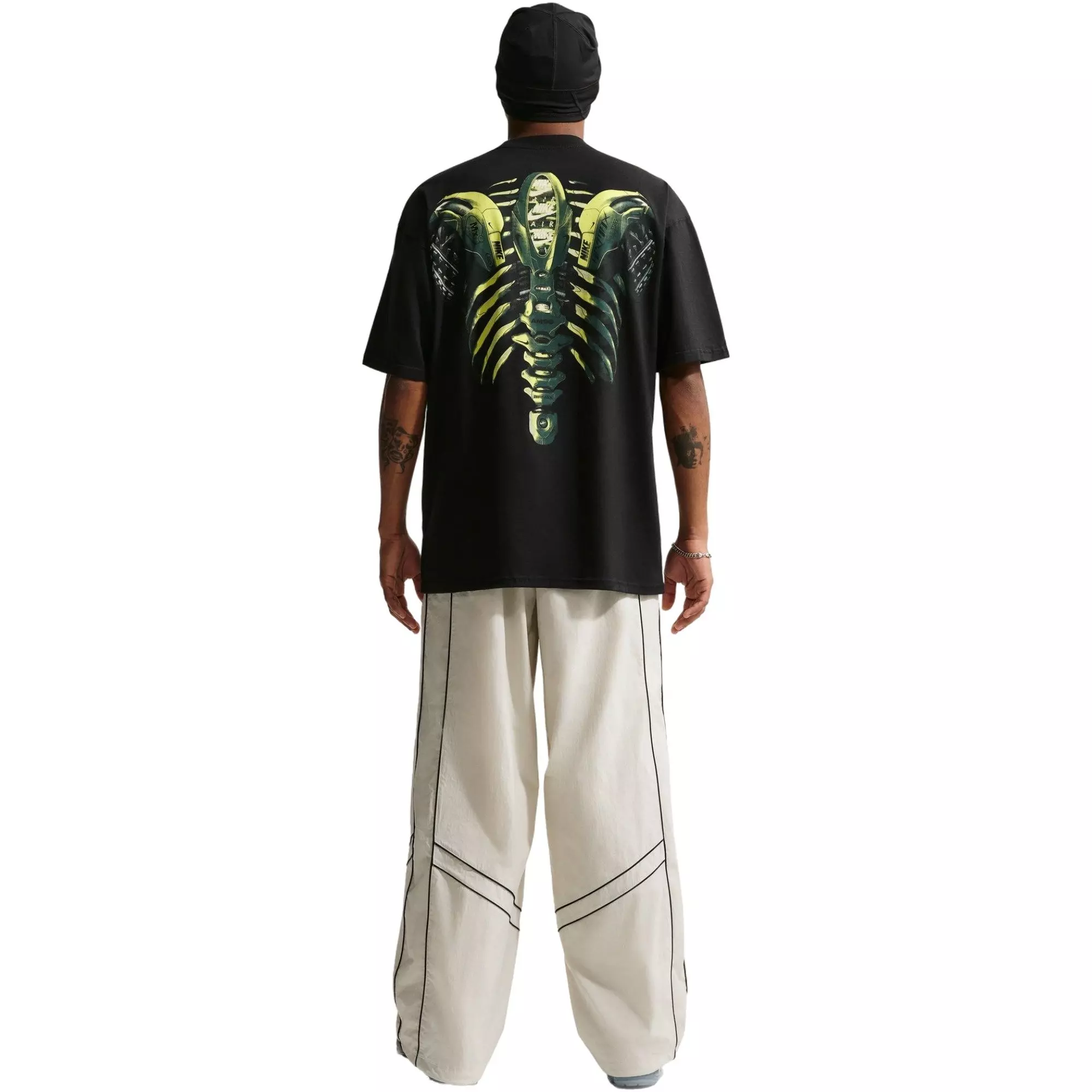 Nike Men's Sportswear Exoskeleton Max90 Tee - BLACK