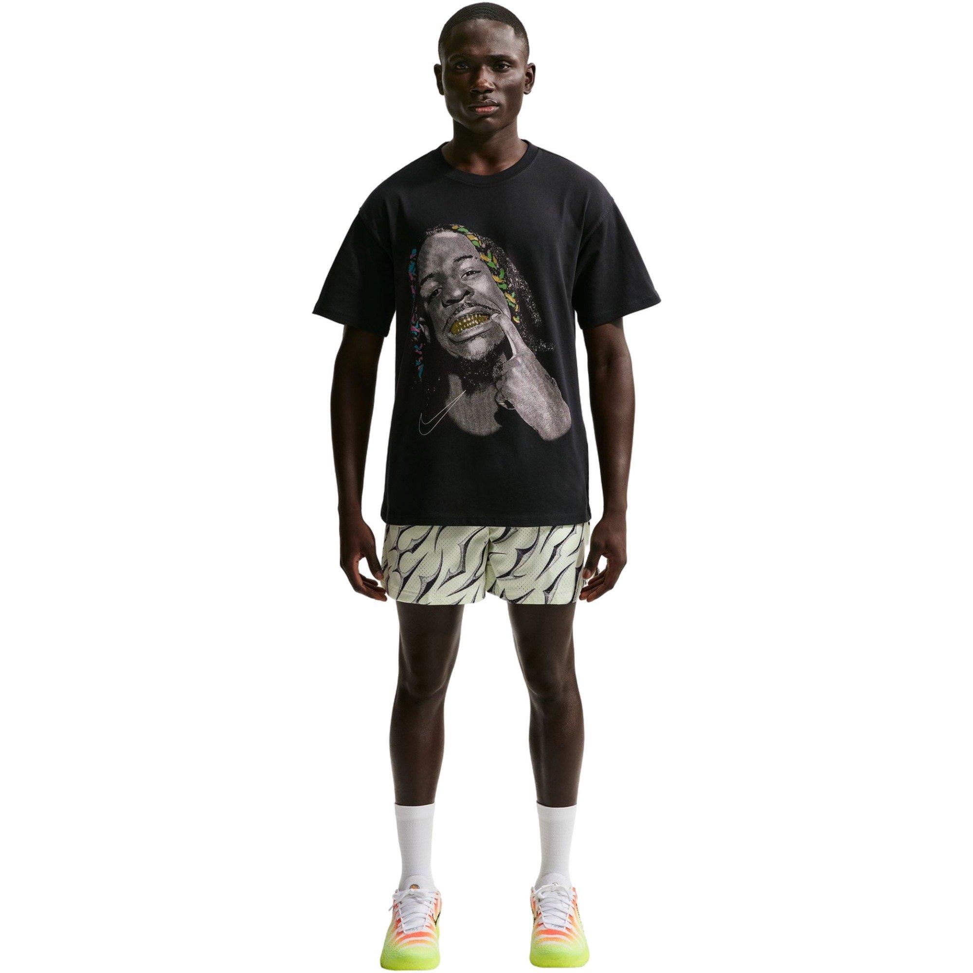 Nike Men's Ja Basketball Tee - Black - BLACK Thumbnail View 1
